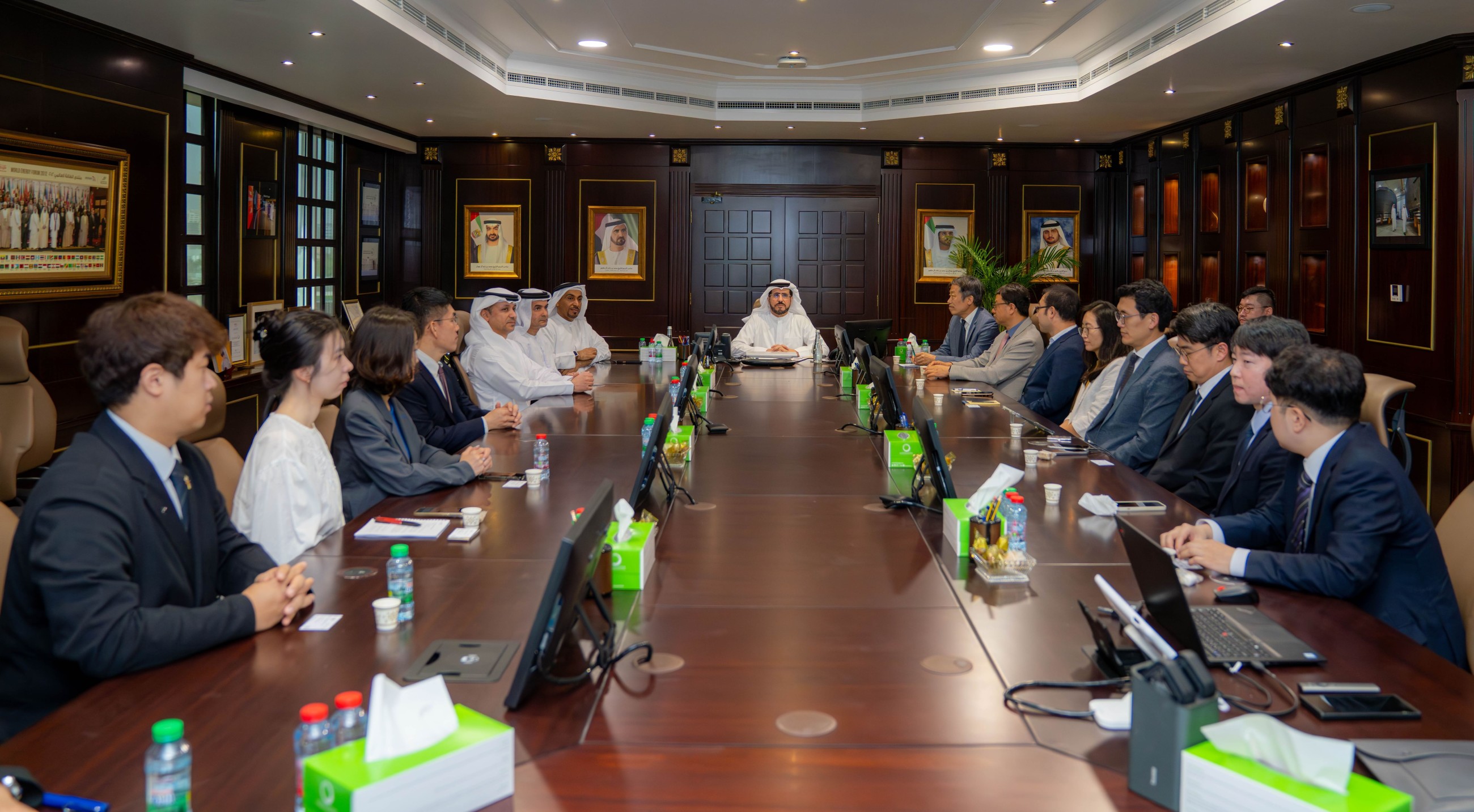 Dewa, Korean delegation discuss sustainable energy collaboration