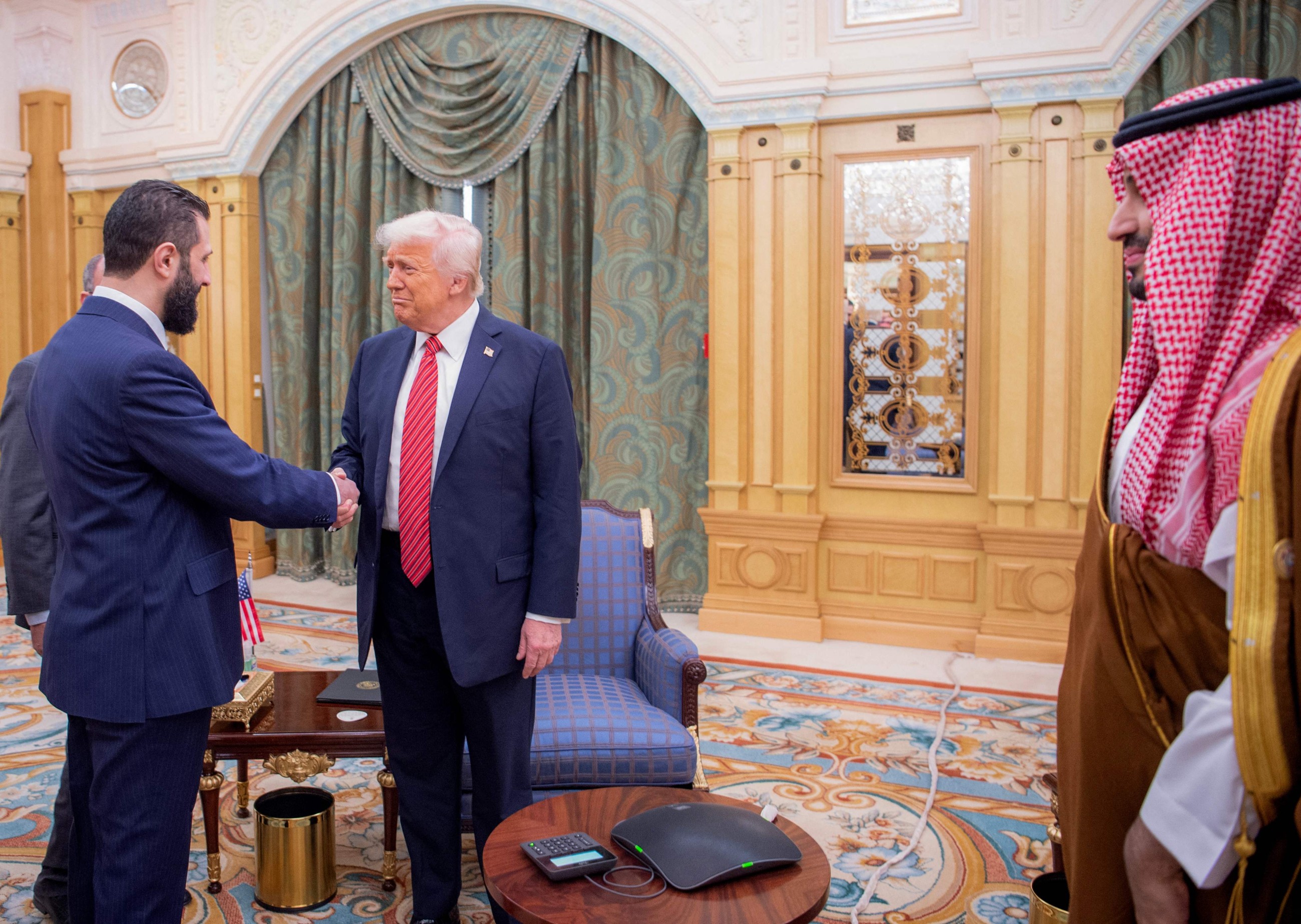 Trump meets Syria's leader Ahmed Al Sharaa