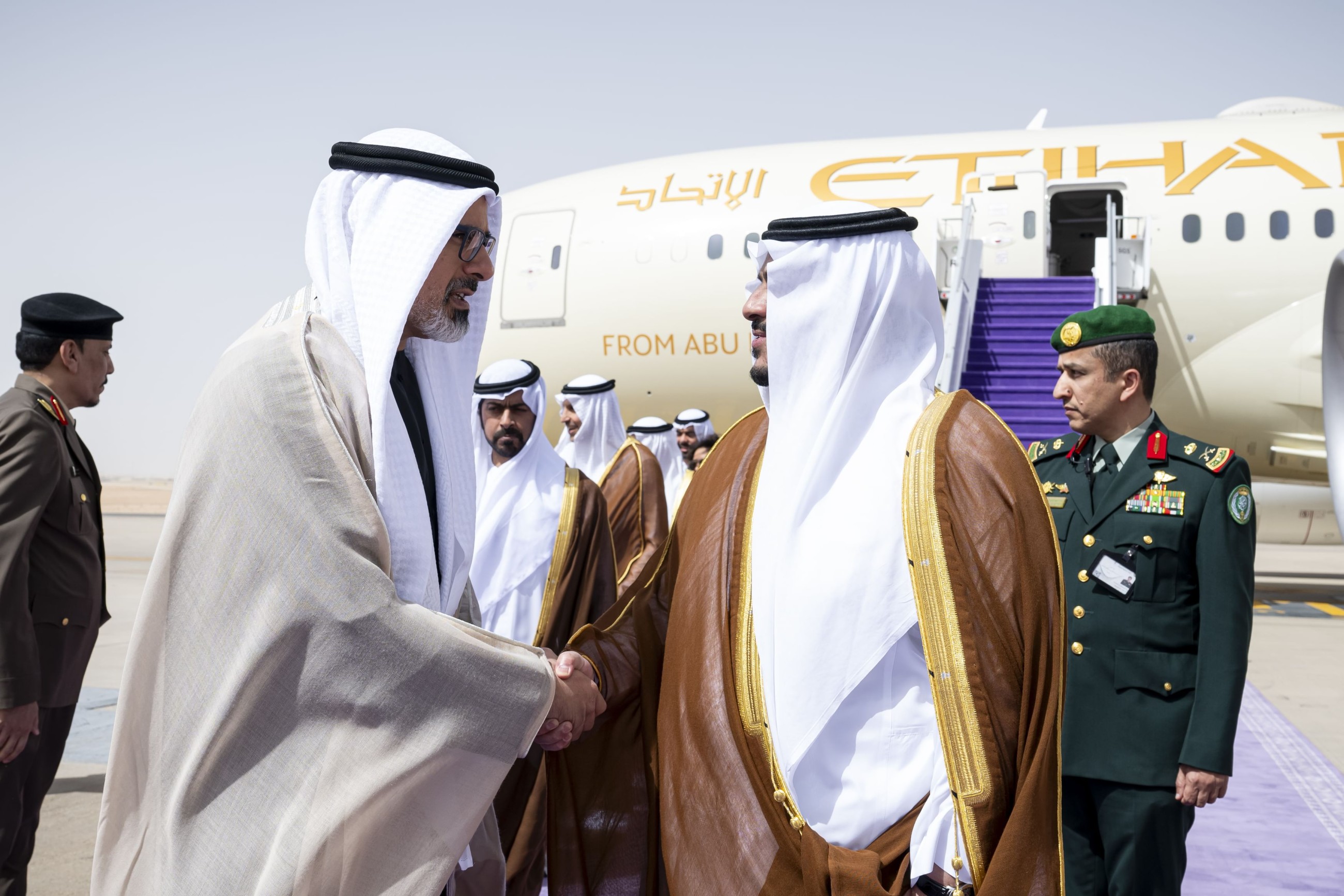 Leading UAE delegation, Khaled Bin Mohamed arrives in Riyadh for Gulf-US Summit