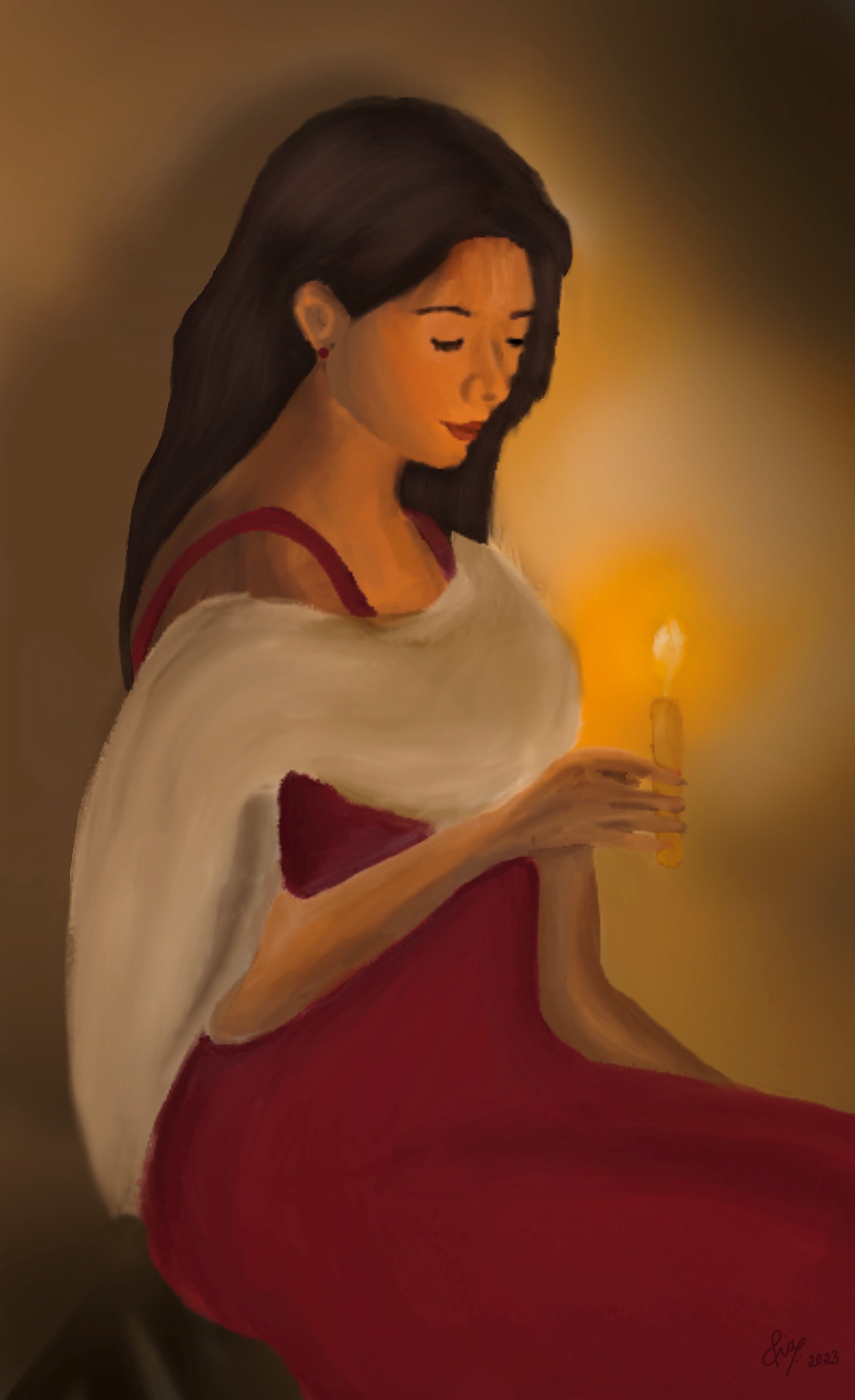Childhood scrawls to global strokes – Tia Ann Mathew’s artistic journey