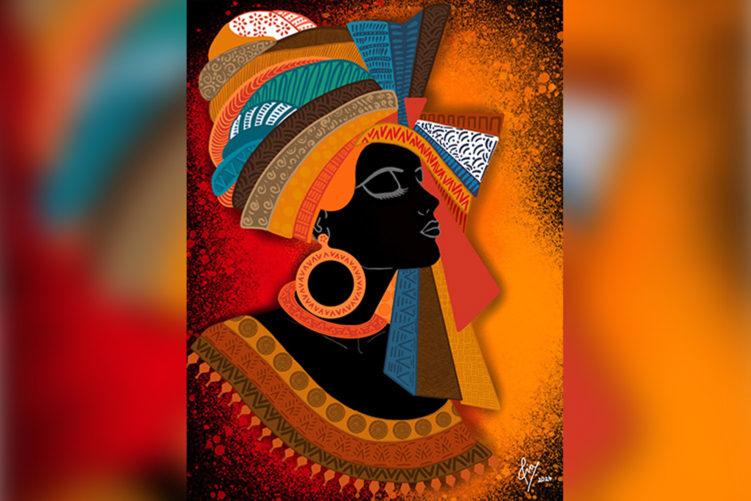 Childhood scrawls to global strokes – Tia Ann Mathew’s artistic journey
