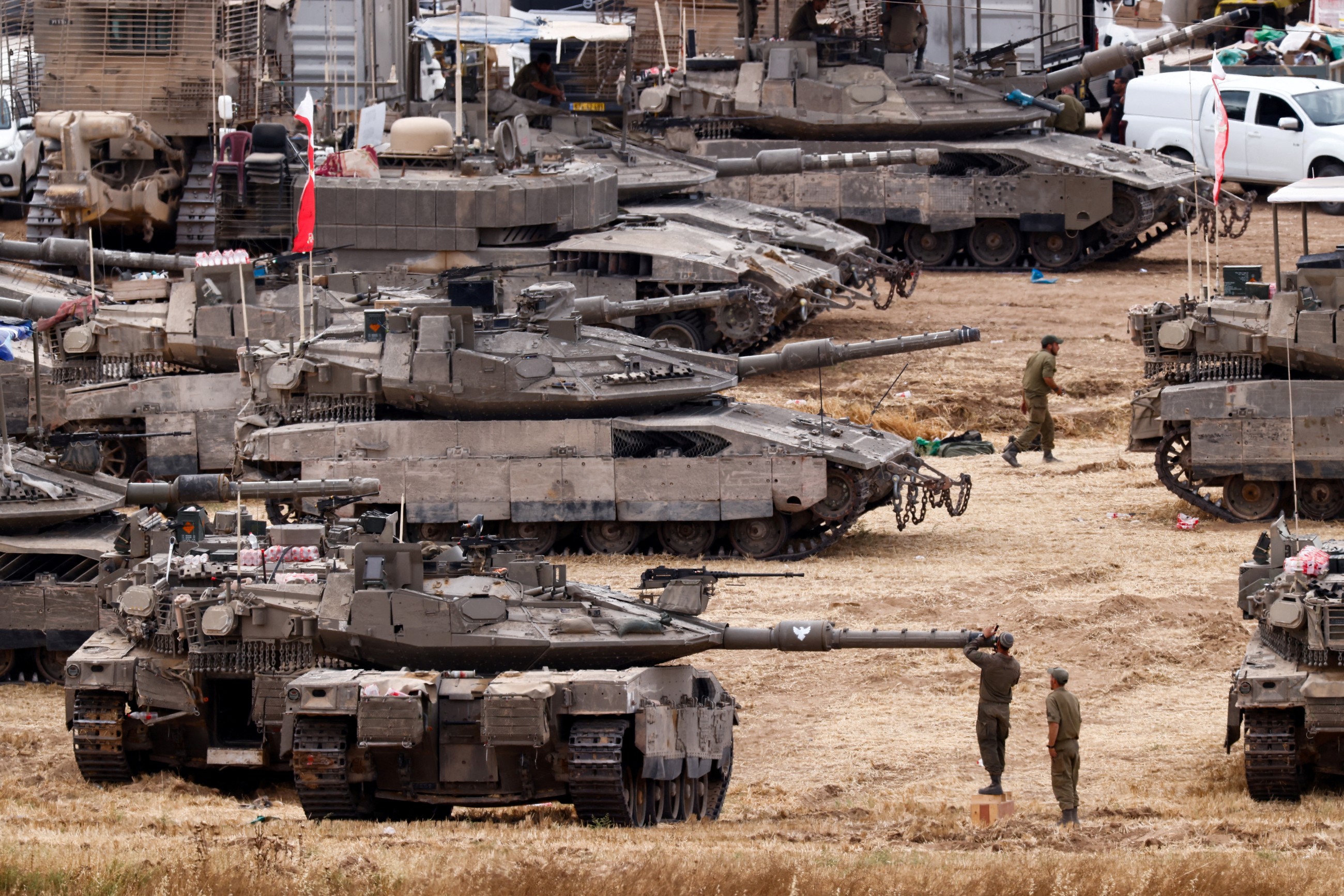 Gaza rescuers say 82 killed in Israeli strikes since midnight