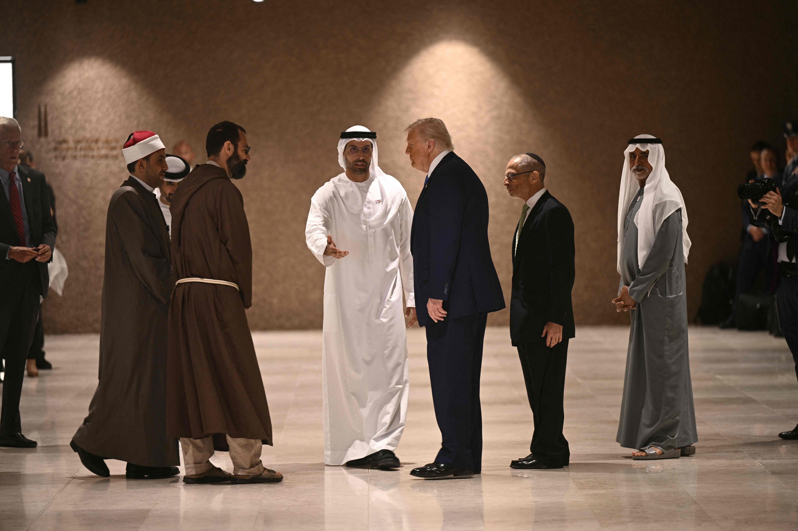 US President visits Abrahamic Family House in Abu Dhabi