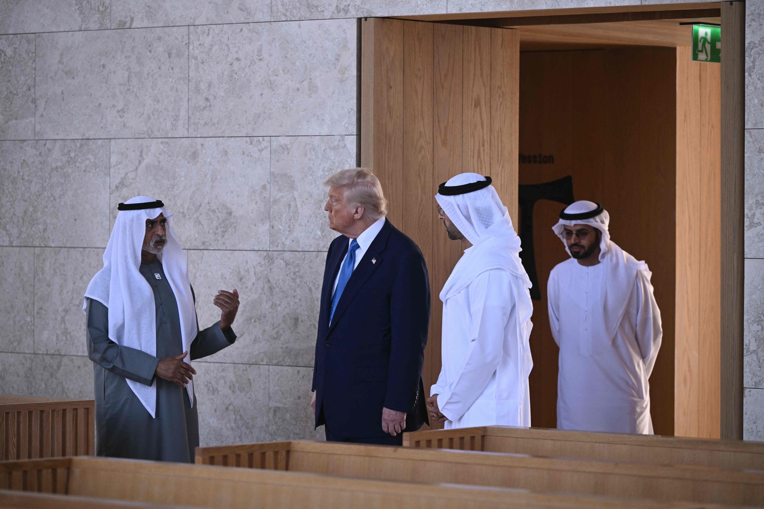 US President visits Abrahamic Family House in Abu Dhabi