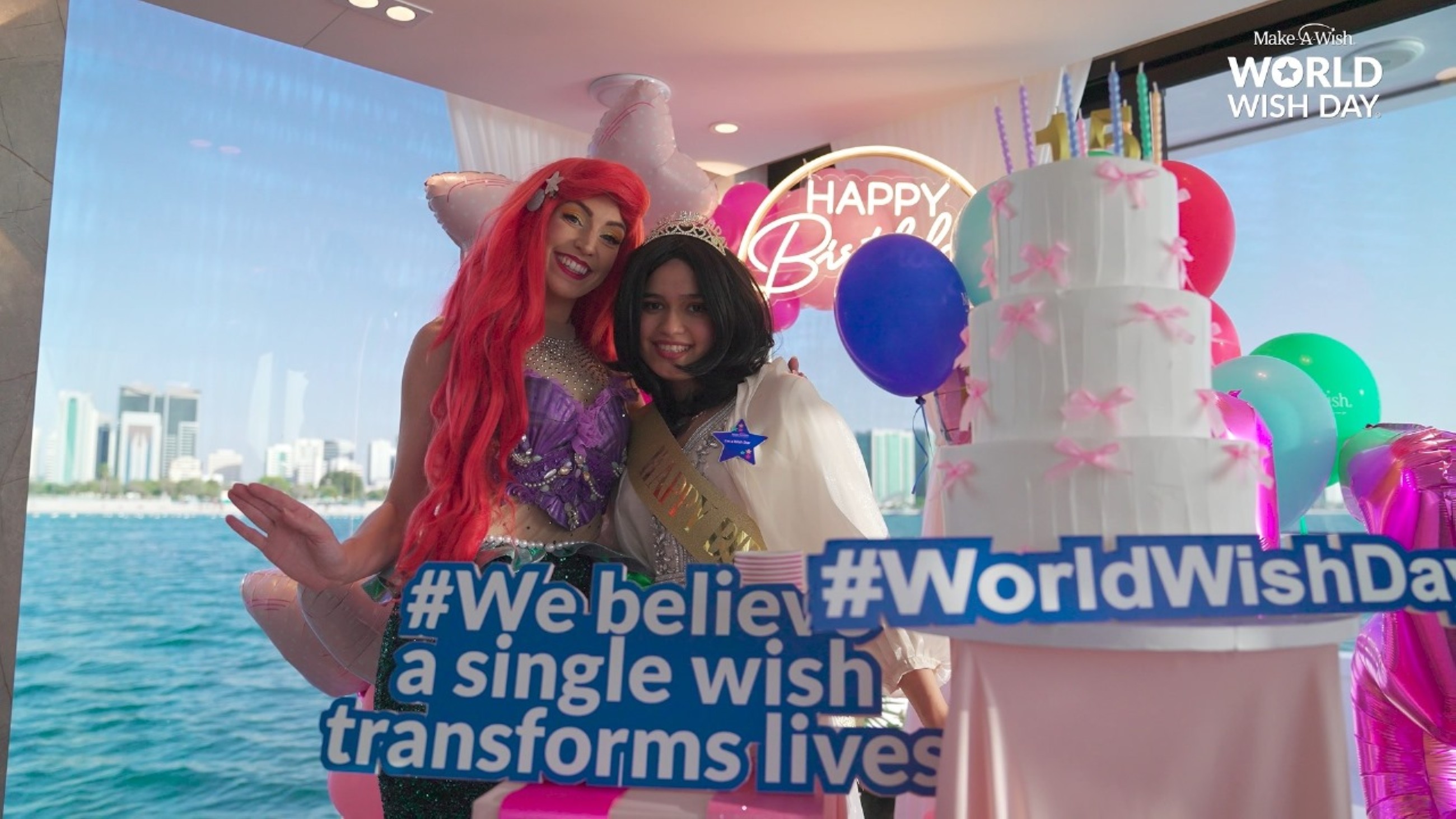 Make-A-Wish brings joy to girl on her birthday in Abu Dhabi