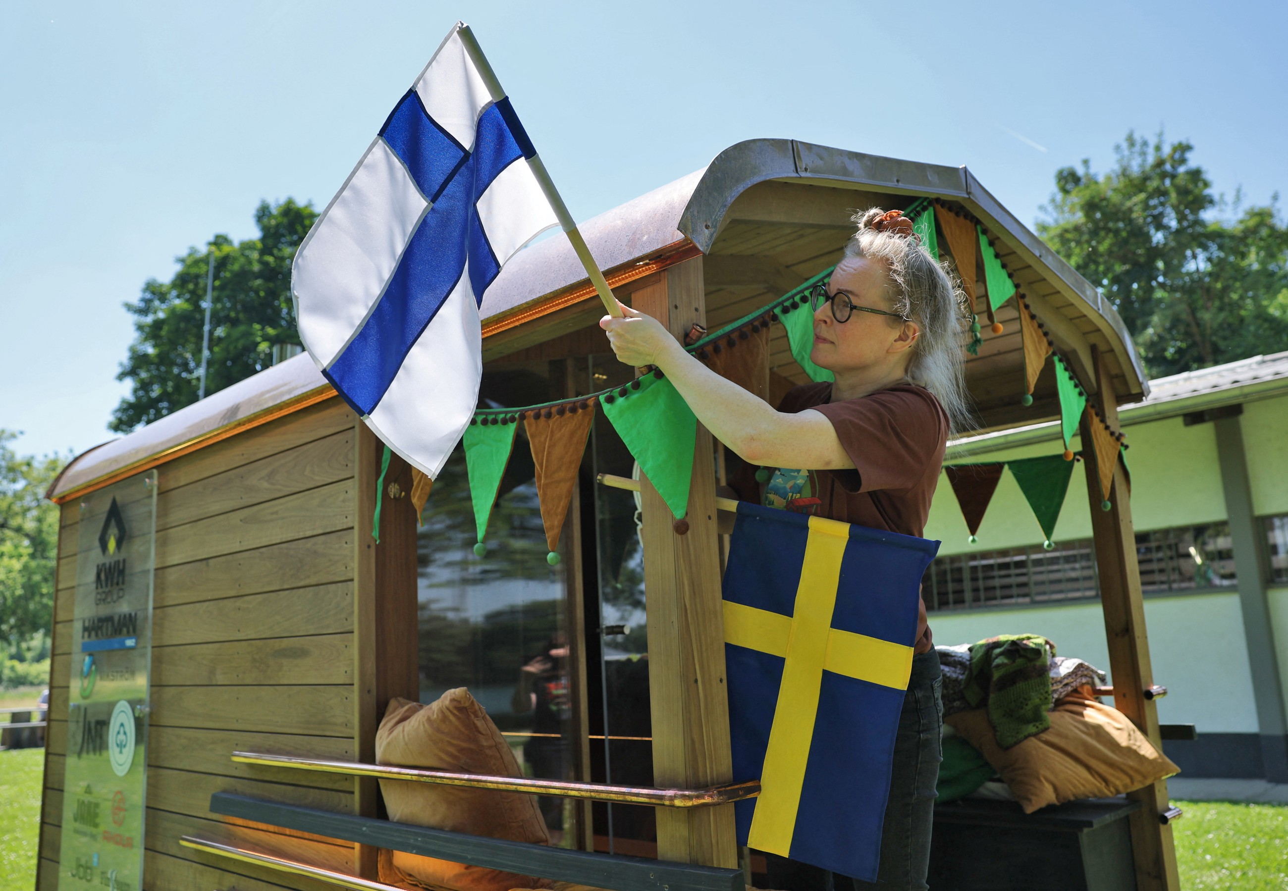 Sweden's 'Let's Just Sauna' song is hot favourite for Swiss Eurovision
