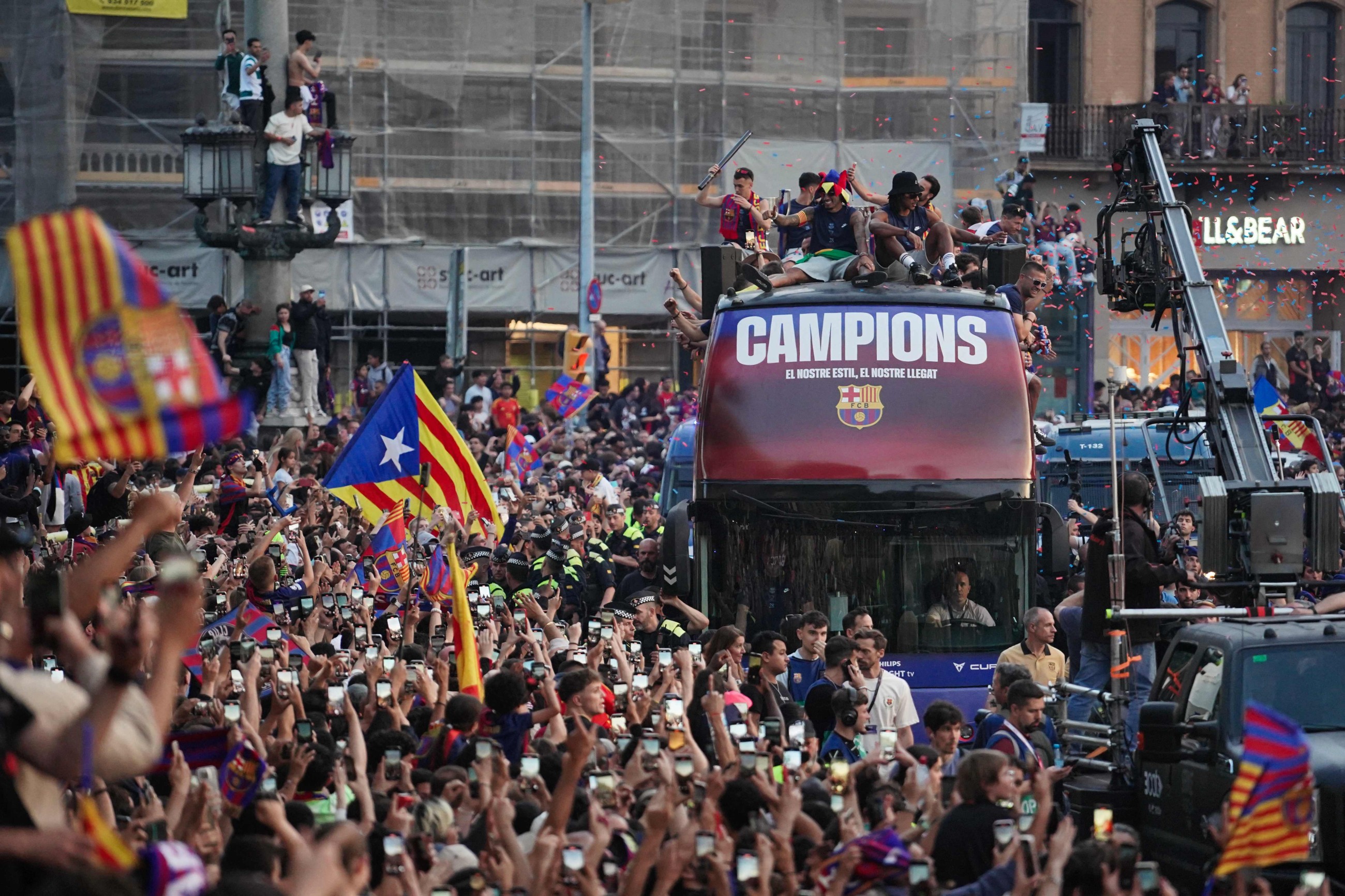 Coach Flick wants Barcelona title party repeat ‘every year’