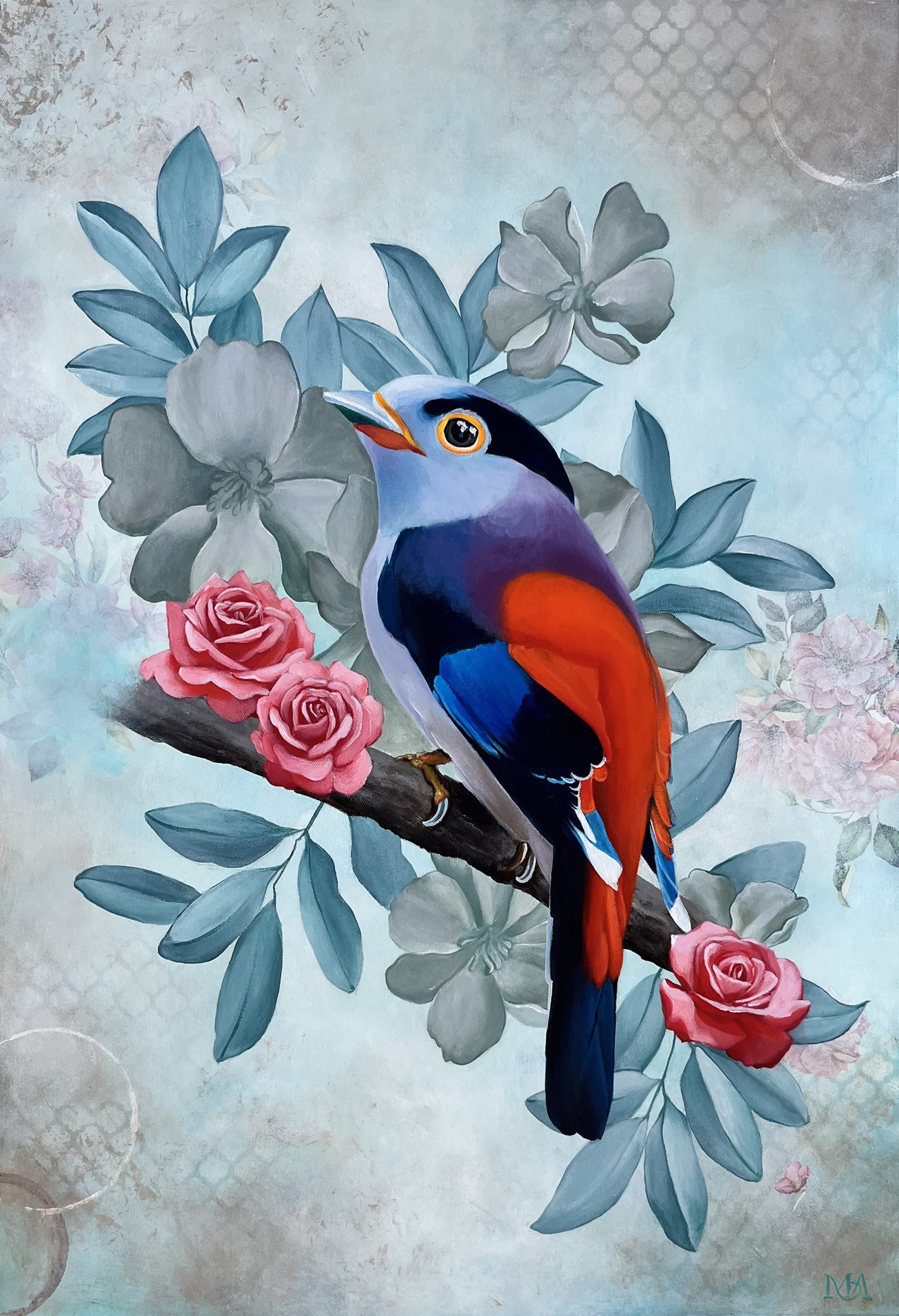 Inspiration of Faith, beauty of Nature, joy of Peace mark Marya Adnan’s art
