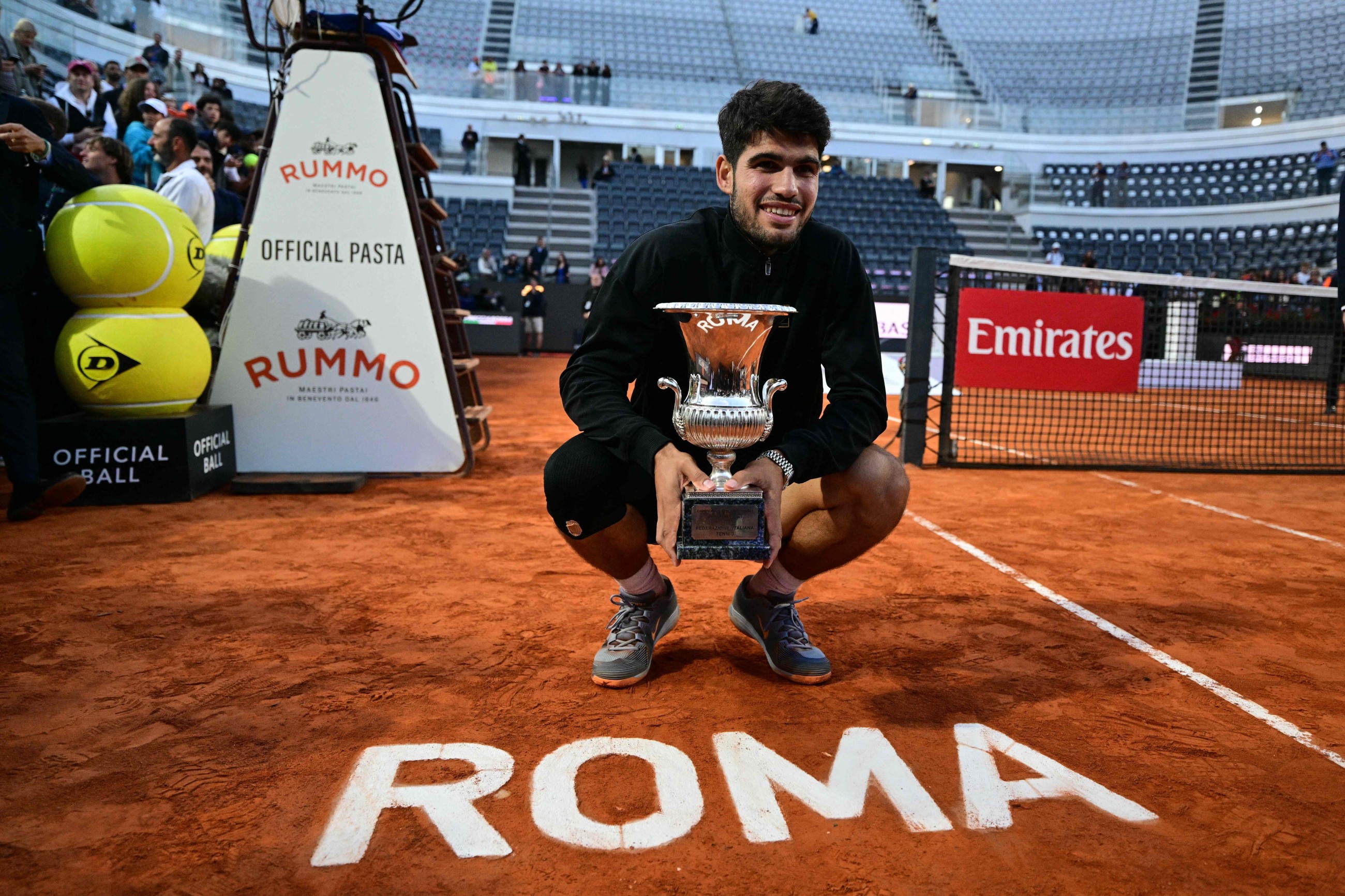 No mercy in Rome as Alcaraz beats Sinner in Italian Open final
