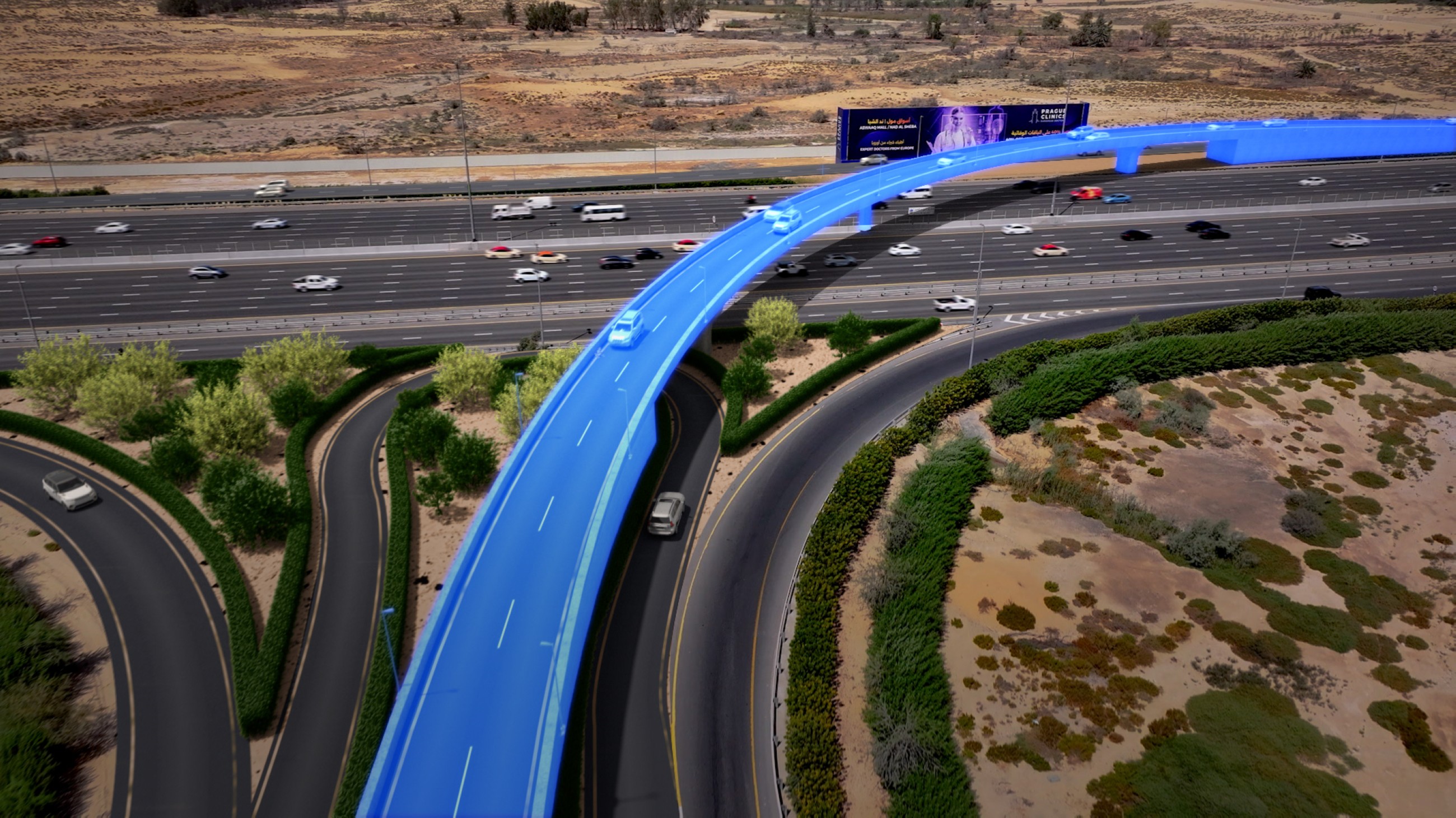Dubai’s new 700-metre bridge to cut travel time to Nad Al Sheba by 83%