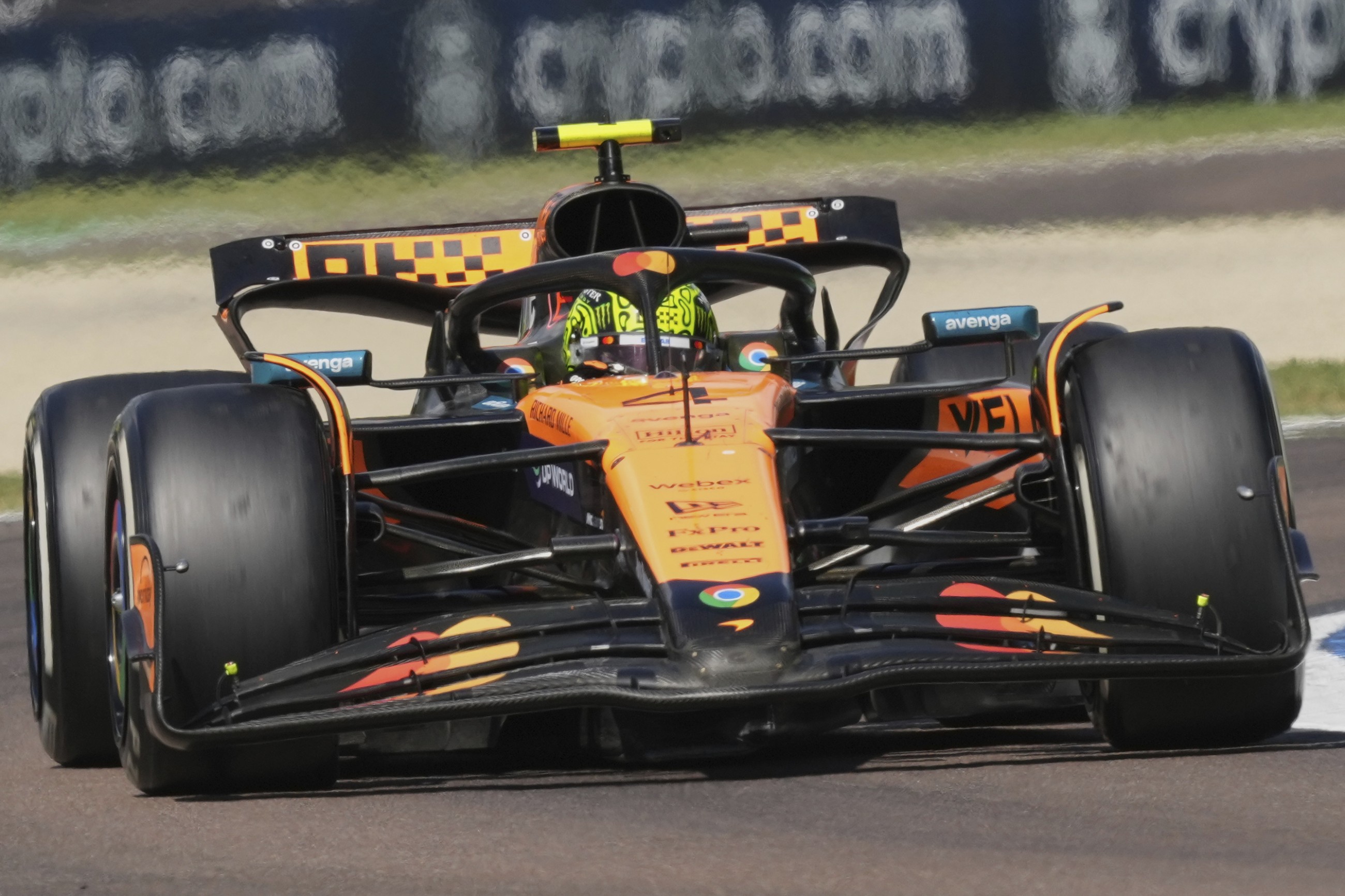 McLaren’s Norris blames poor qualifying after Imola second