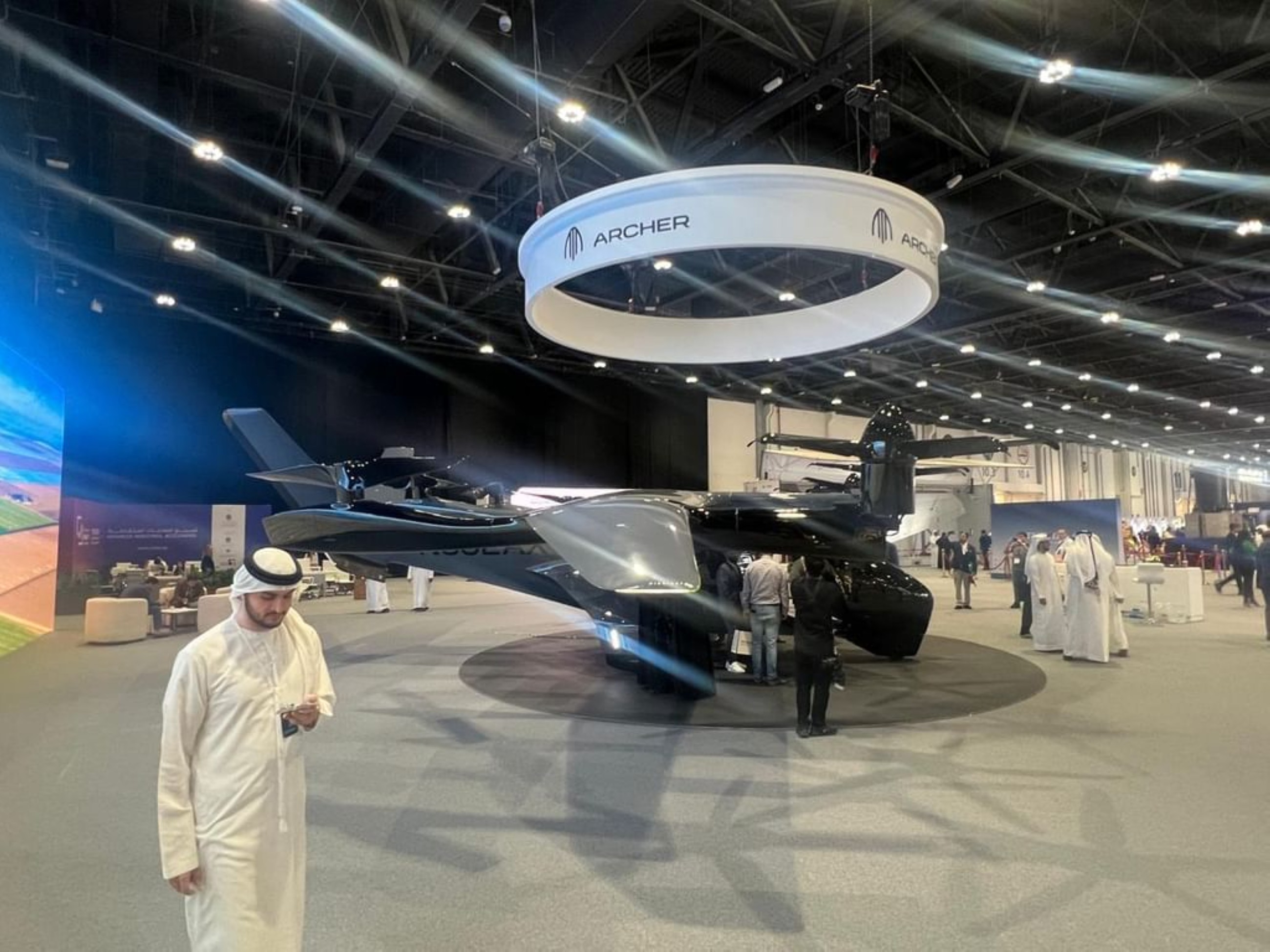 Trial flight of UAE's first electric air taxi, Midnight, likely before year-end