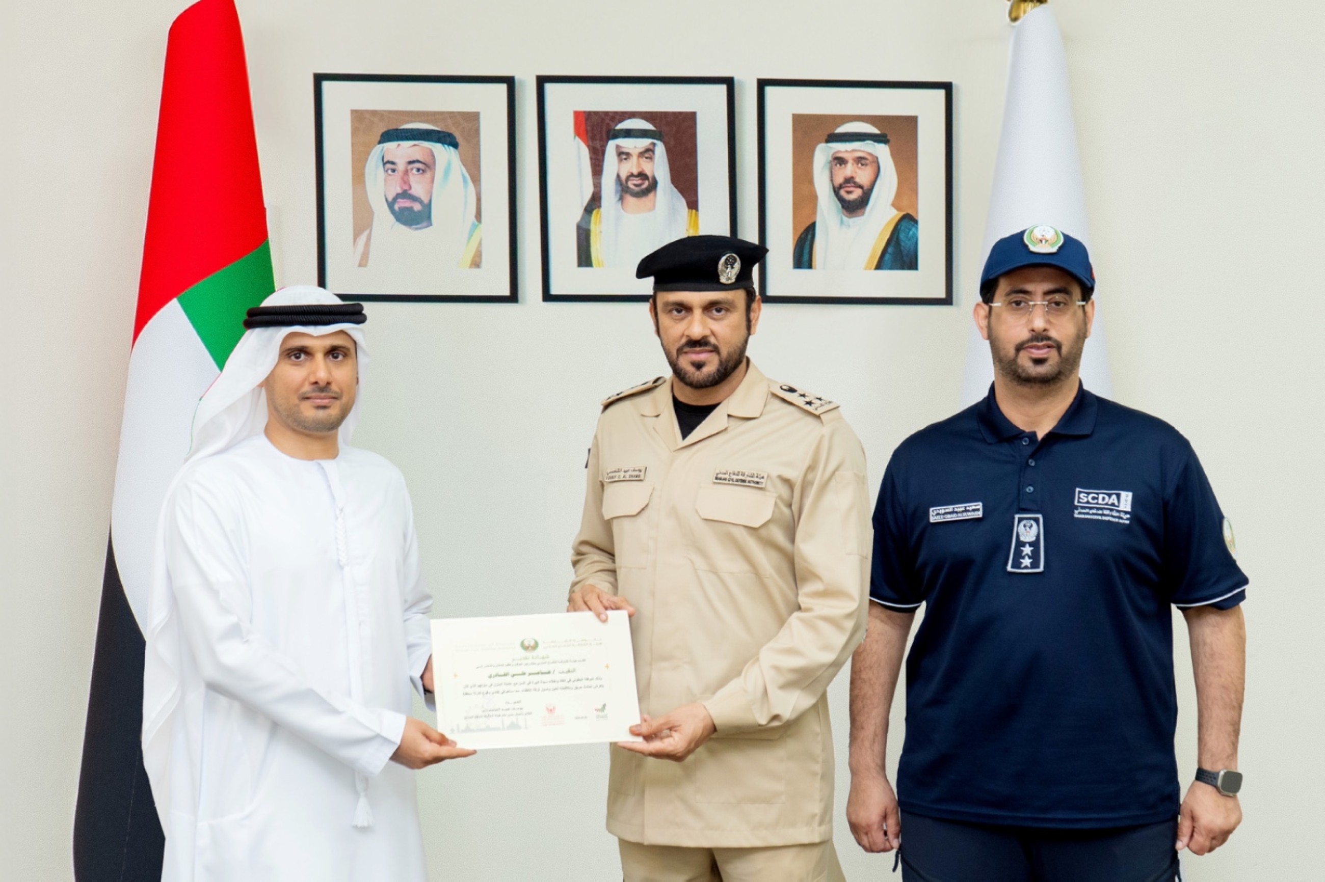 Sharjah honours Emirati man for saving elderly woman and domestic worker from fire