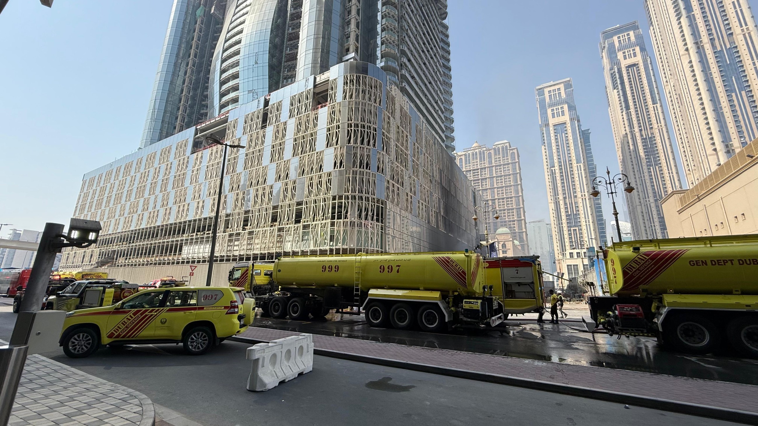 Fire in Dubai building construction site brought under control