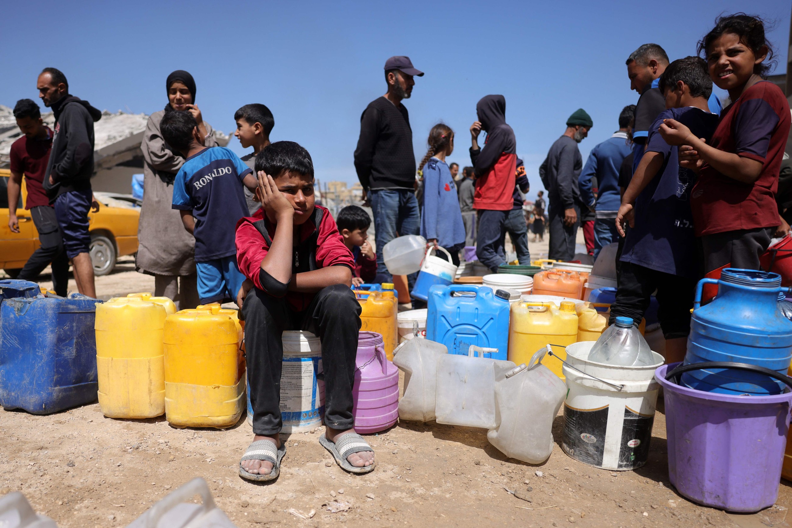 No humanitarian aid has been distributed yet in the Gaza Strip, says UN