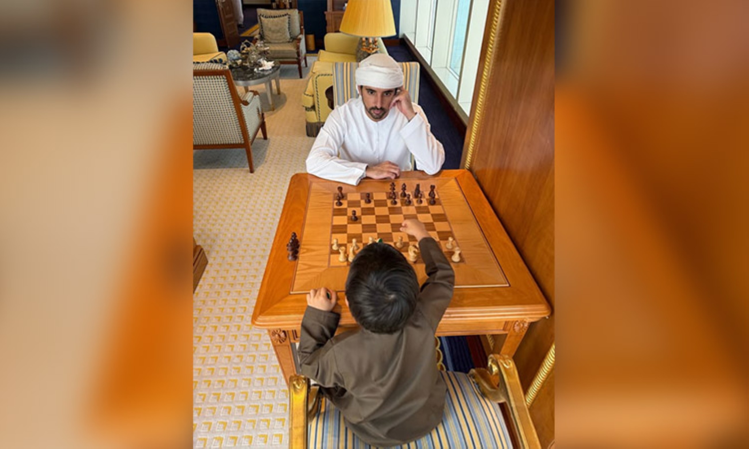 Sheikh Hamdan celebrates fourth birthday of twins Rashid and Shaikha with personalised chocolates