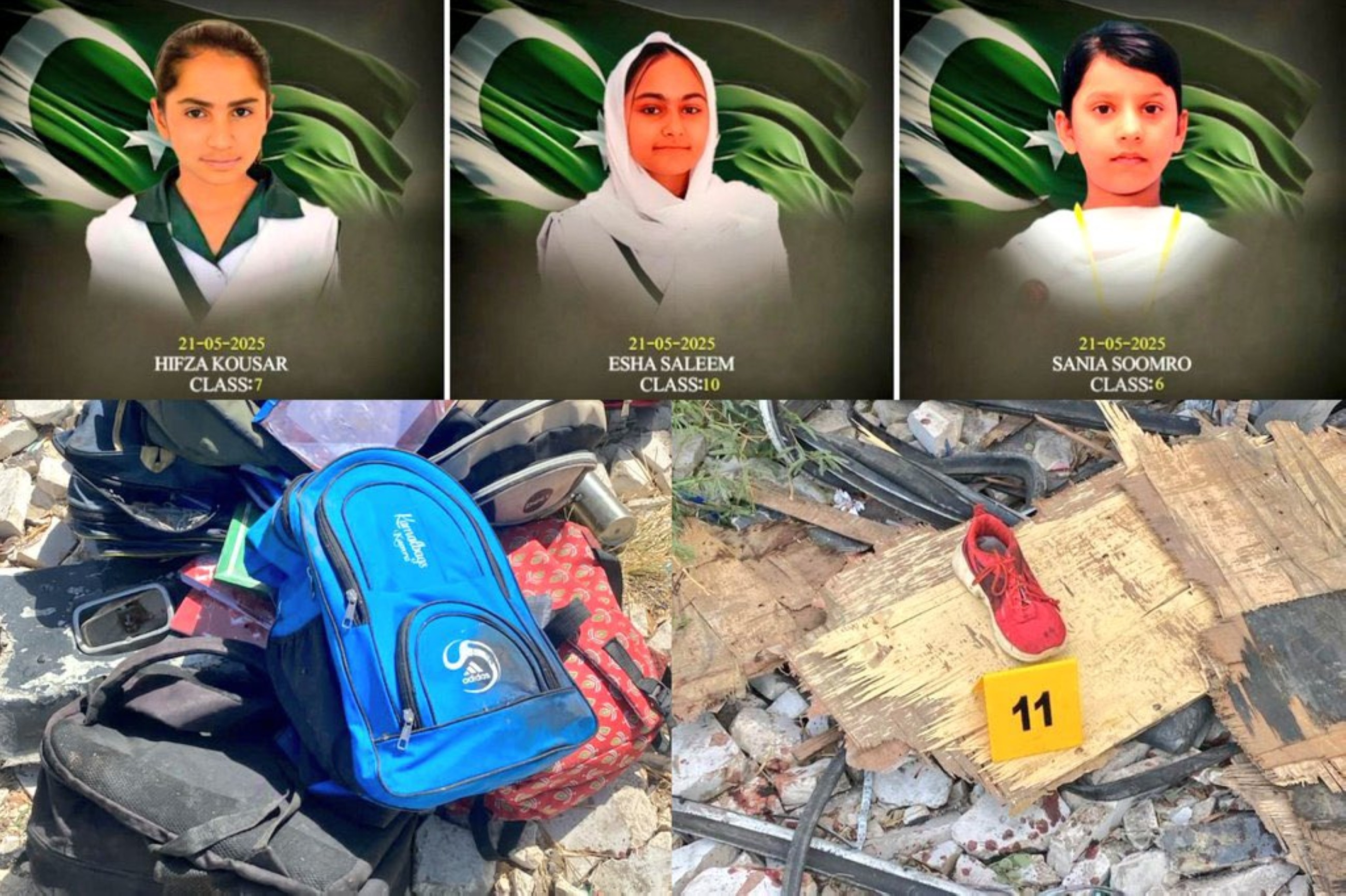 Suicide bomber hits school bus in Pakistan, killing five, including 3 students