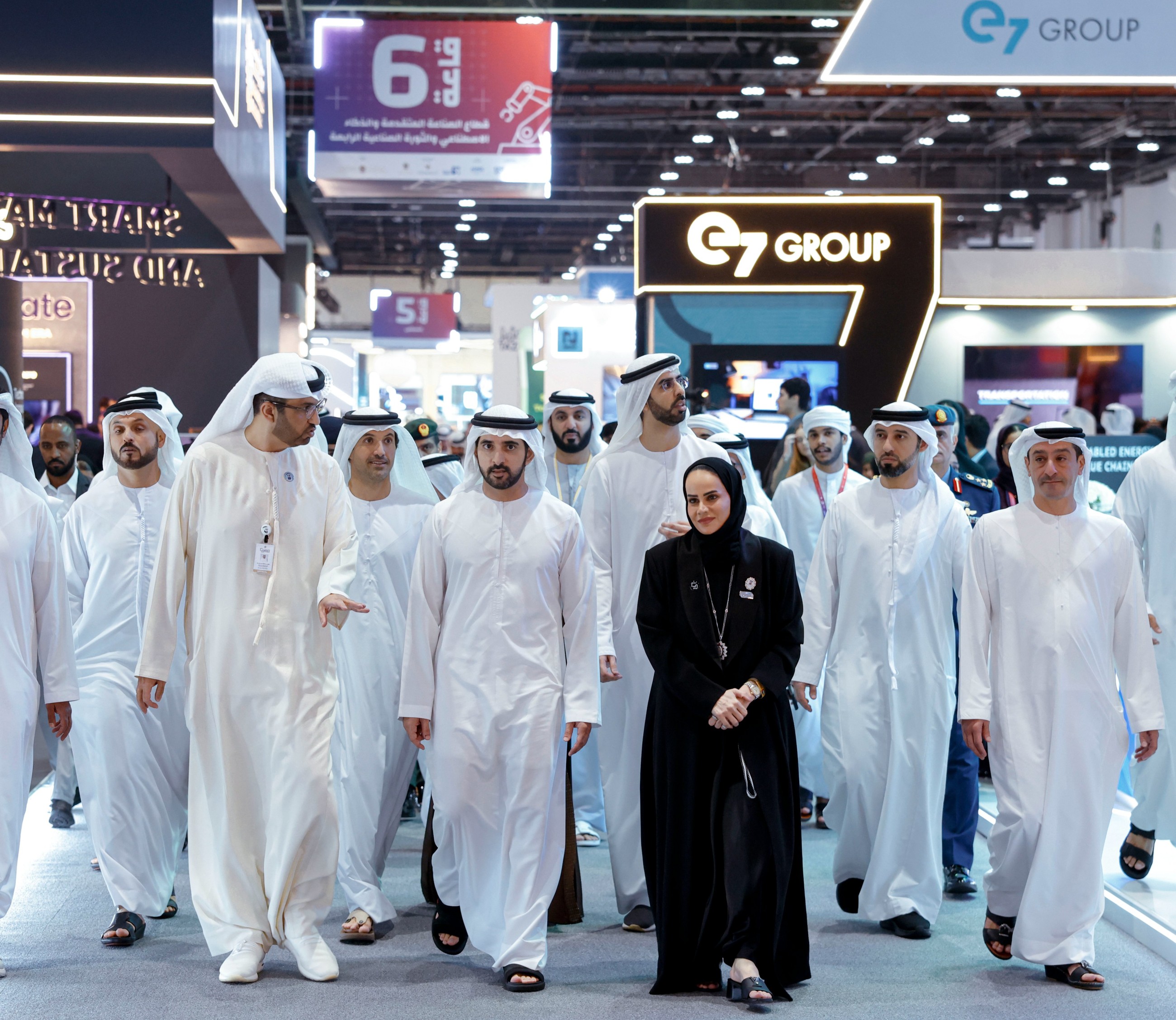 Sheikh Hamdan visits ‘Make it in The Emirates 2025’ in Abu Dhabi
