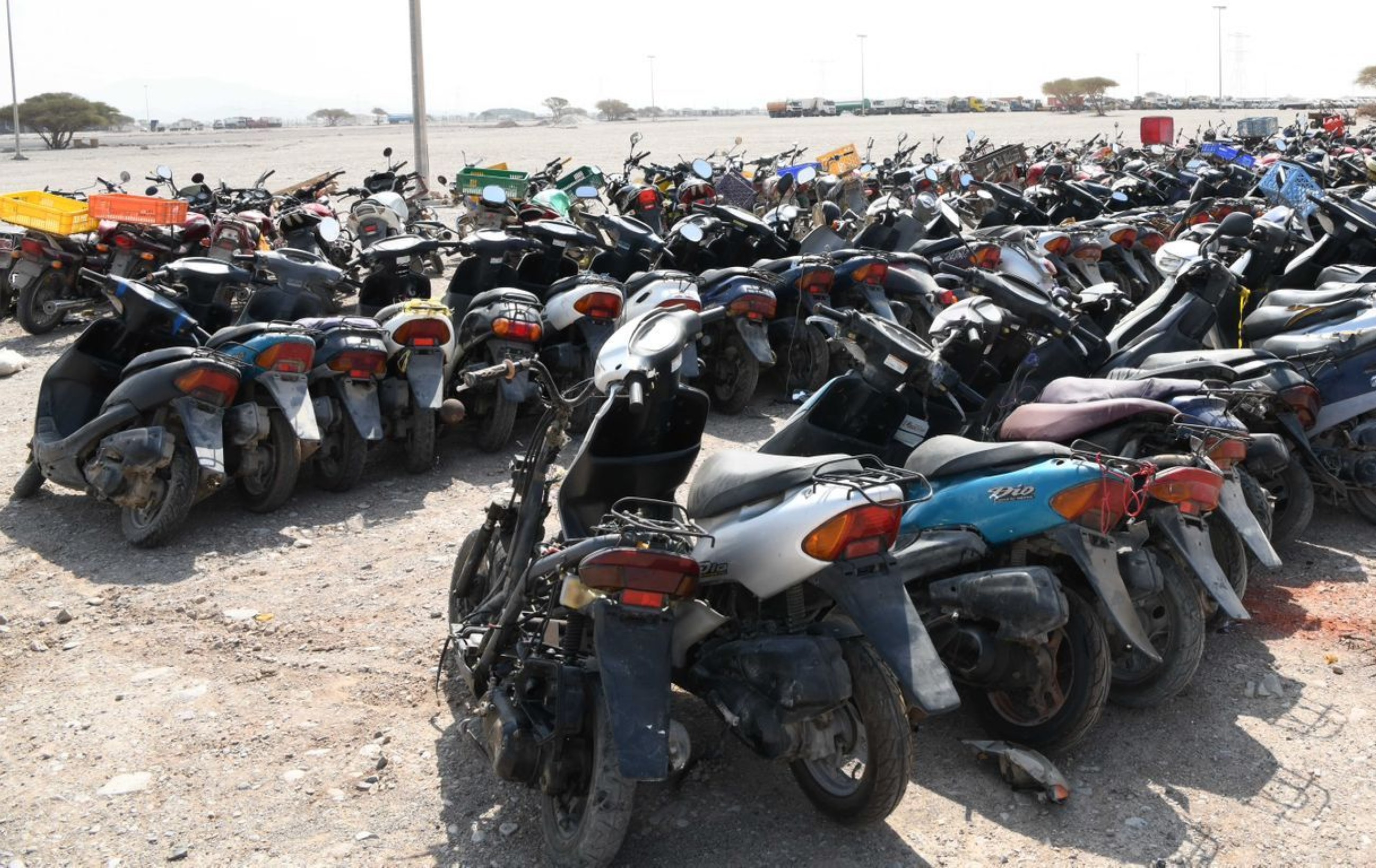 Ras Al Khaimah police seize 491 unlicensed motorcycles and scooters in 10 days for violating laws