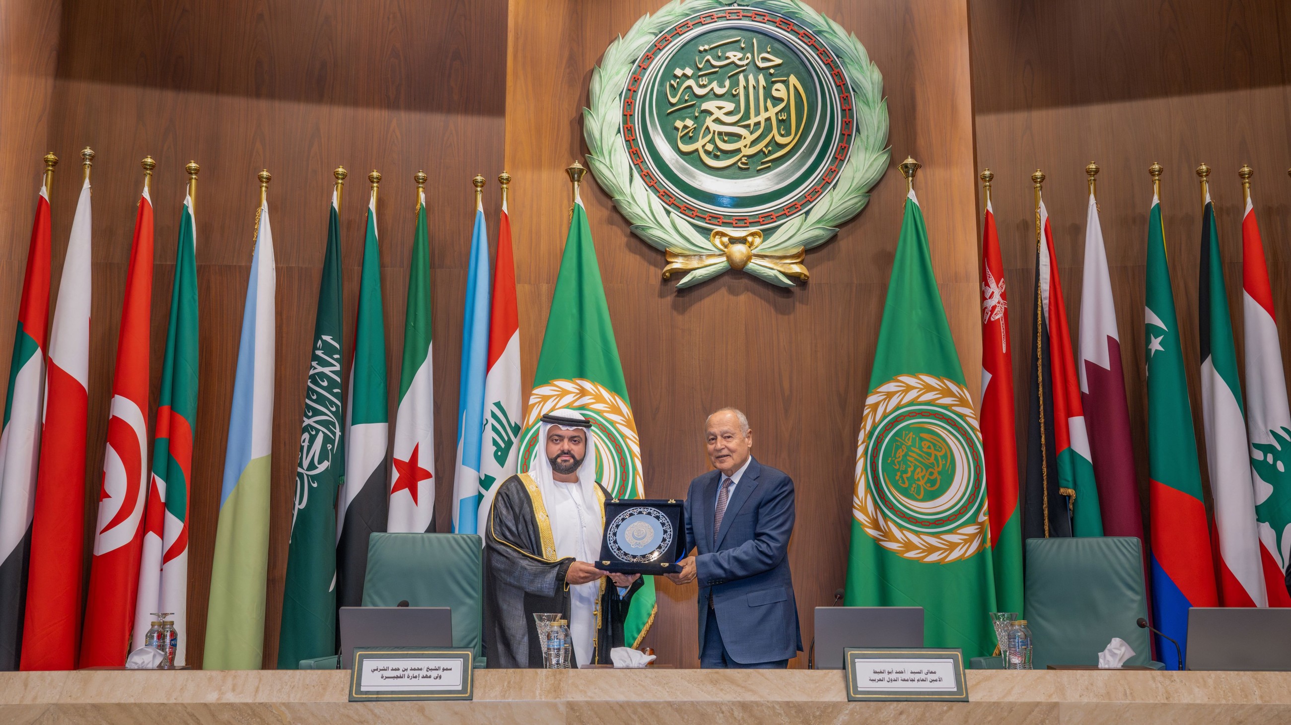 Arab League honours Fujairah CP with Leading Arab Personality Award in Sustainable Development