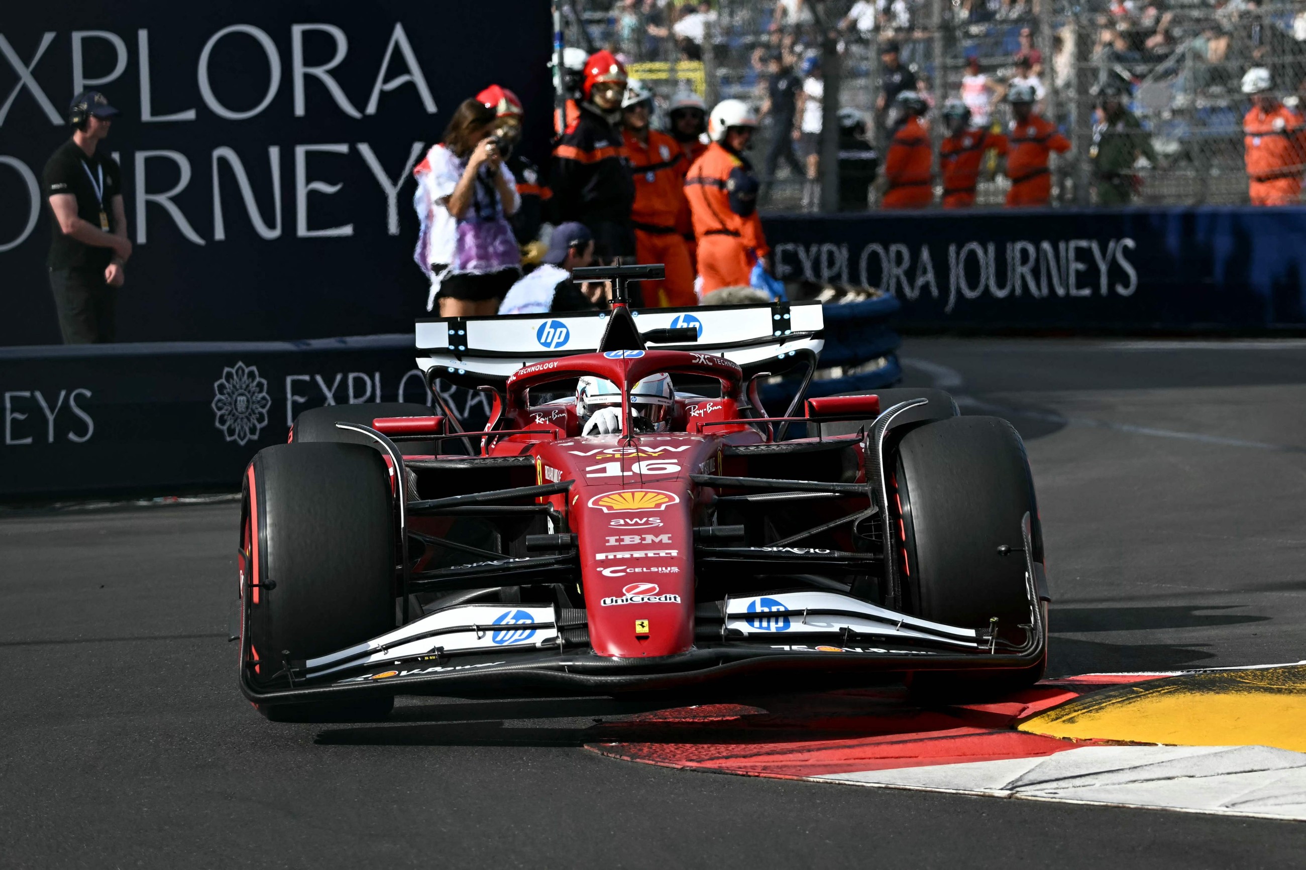 Leclerc tops Monaco GP practice to boost hopes of repeat home win