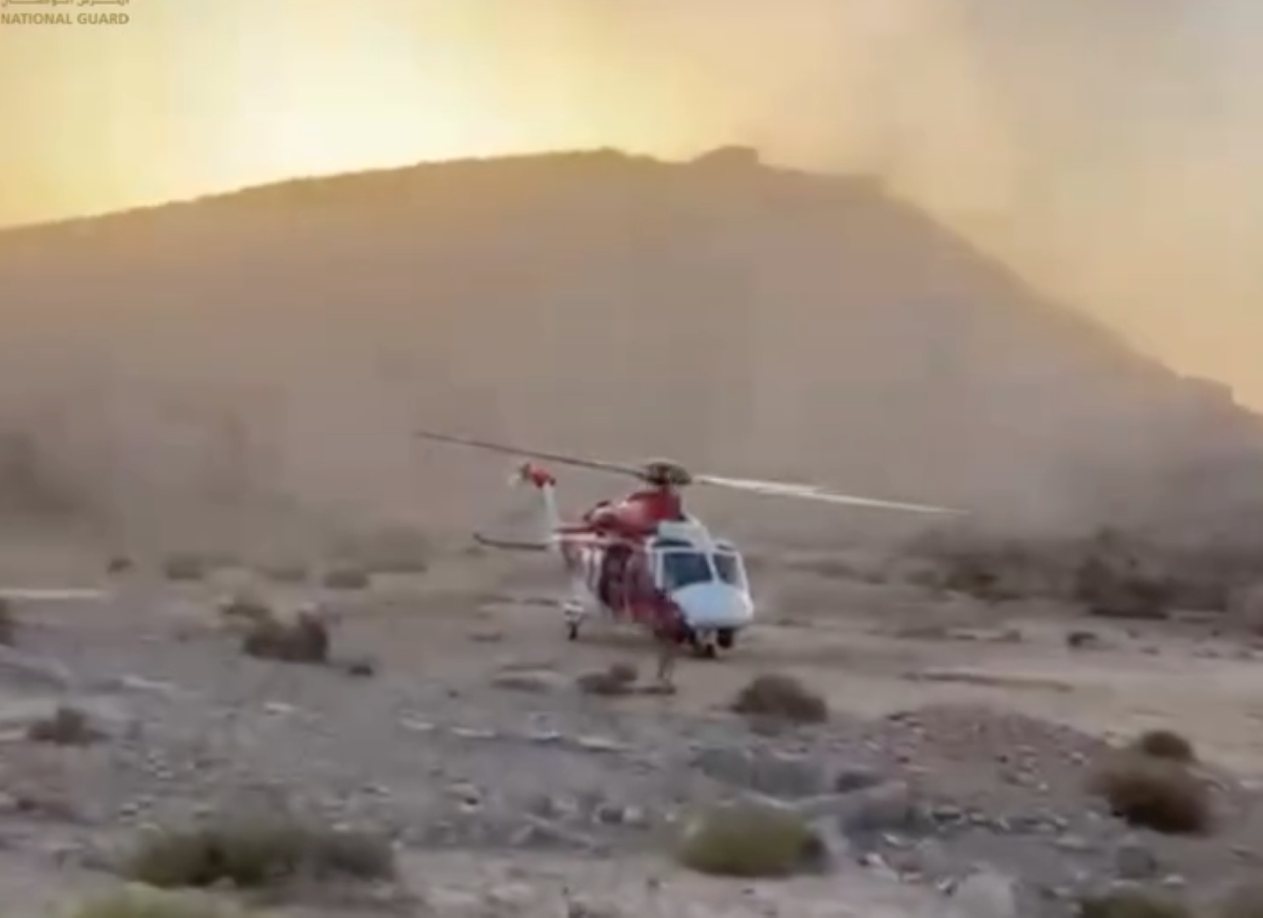 VIDEO: UAE rescue team airlifts 70-year-old man who suffered heatstroke