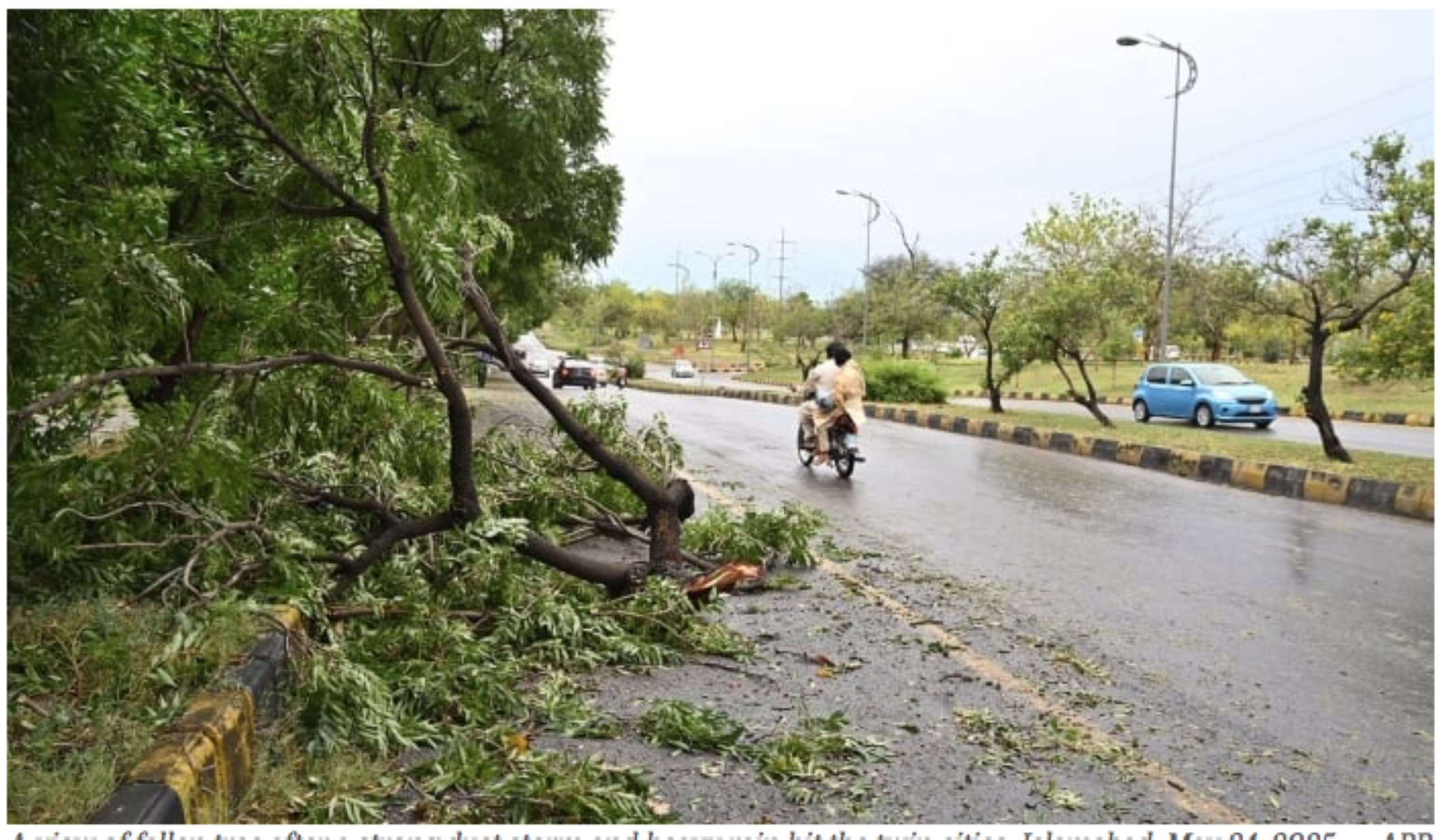 At least 14 killed in Pakistan storms after heatwave