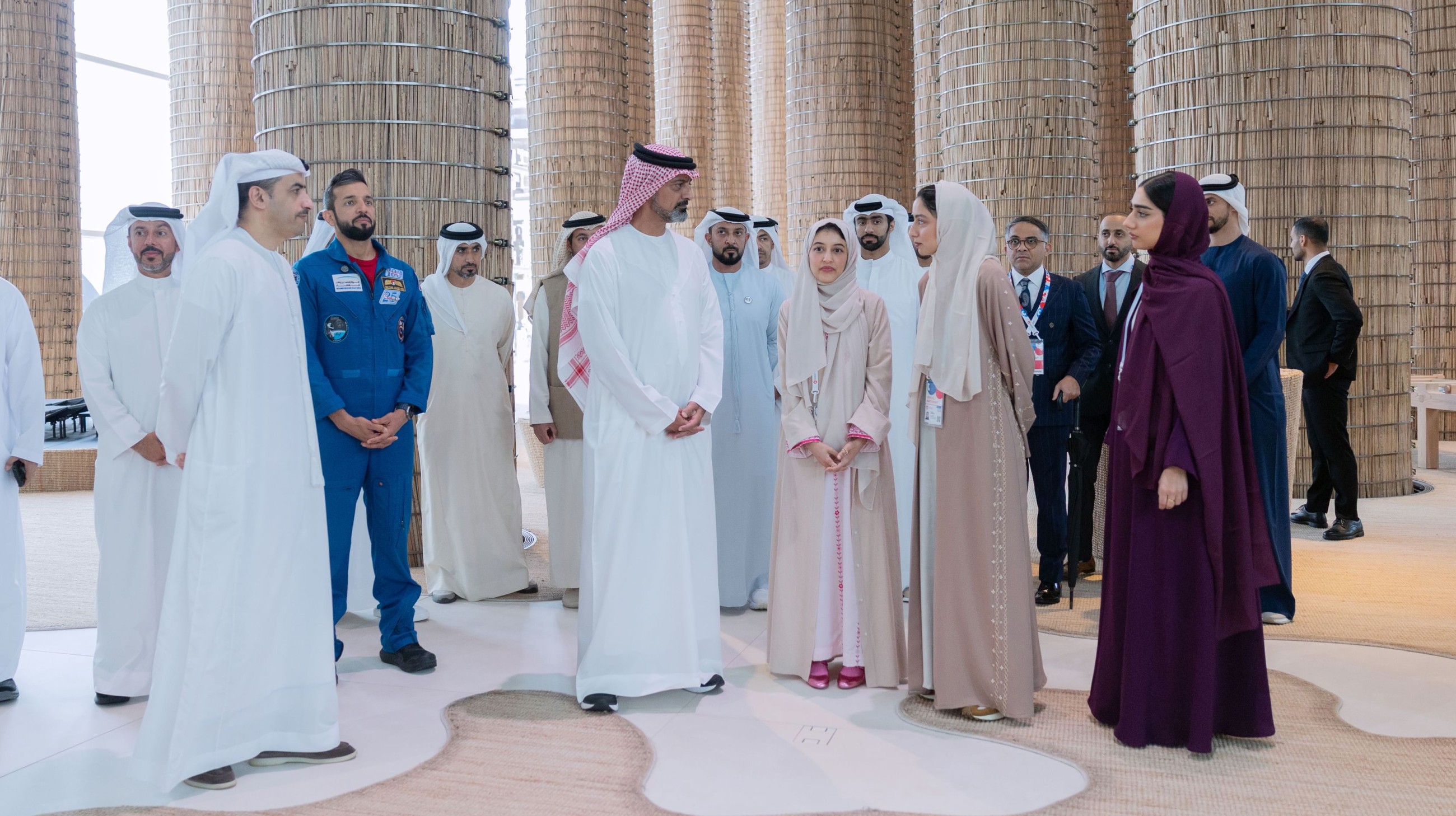 Ajman Crown Prince visits UAE Pavilion at Expo Osaka, Japan