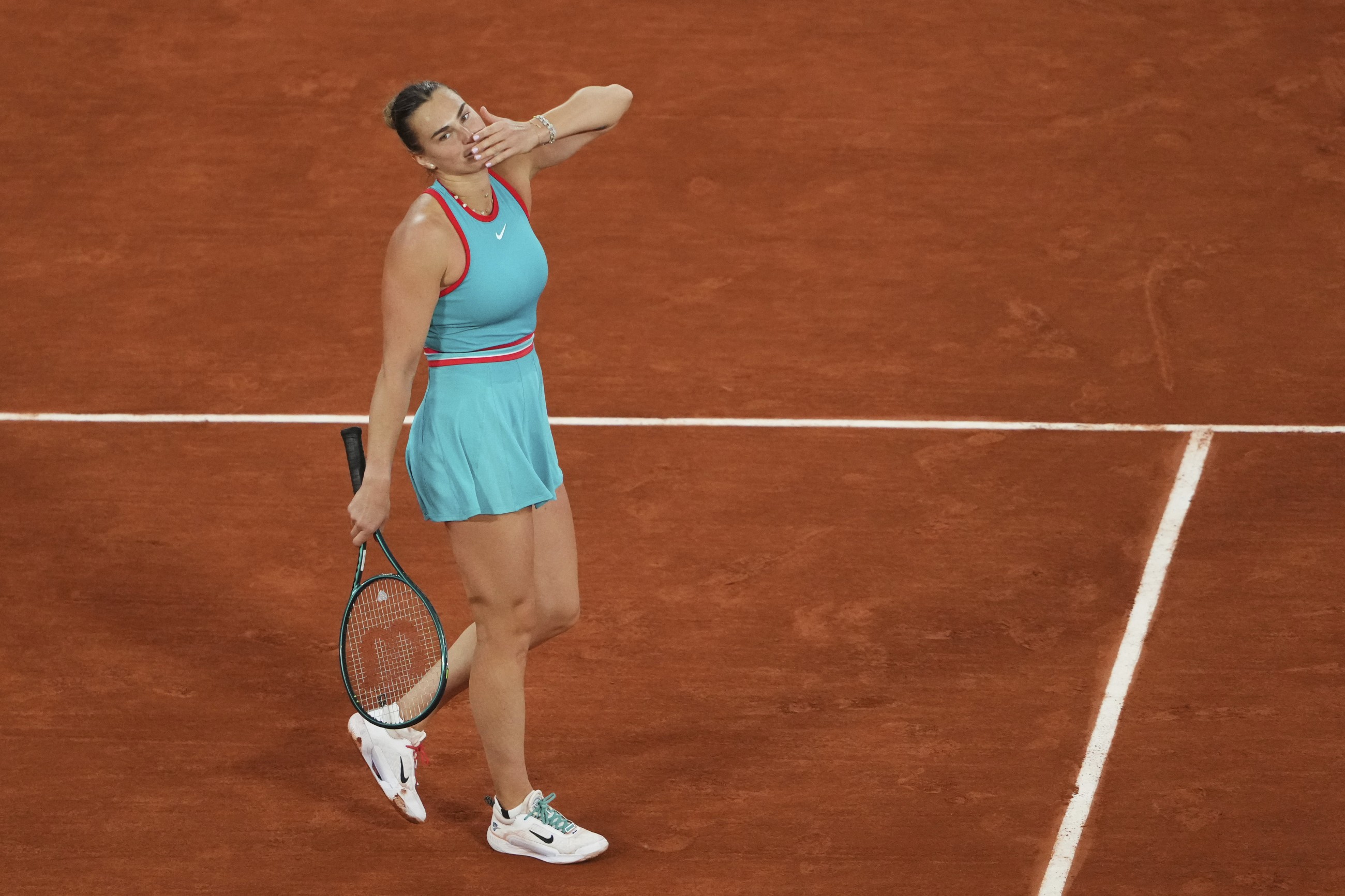 Sabalenka and Svitolina win as Musetti ousts Hanfmann