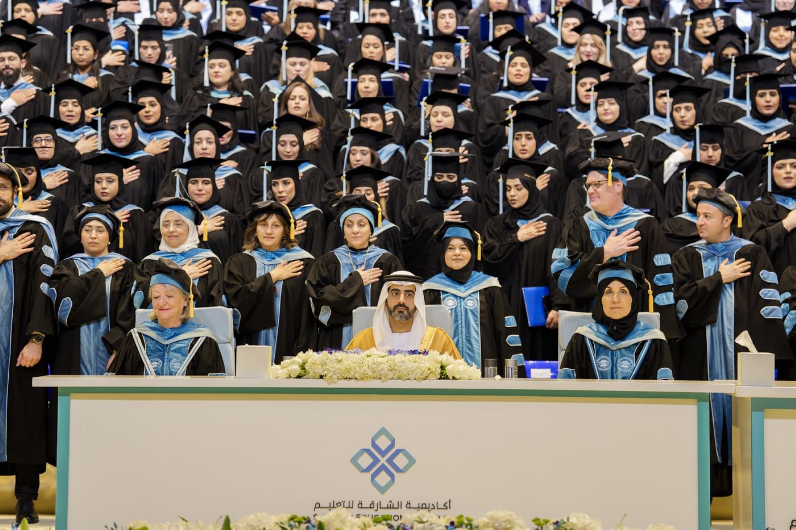Salem Al Qasimi attends SEA’s graduation ceremony