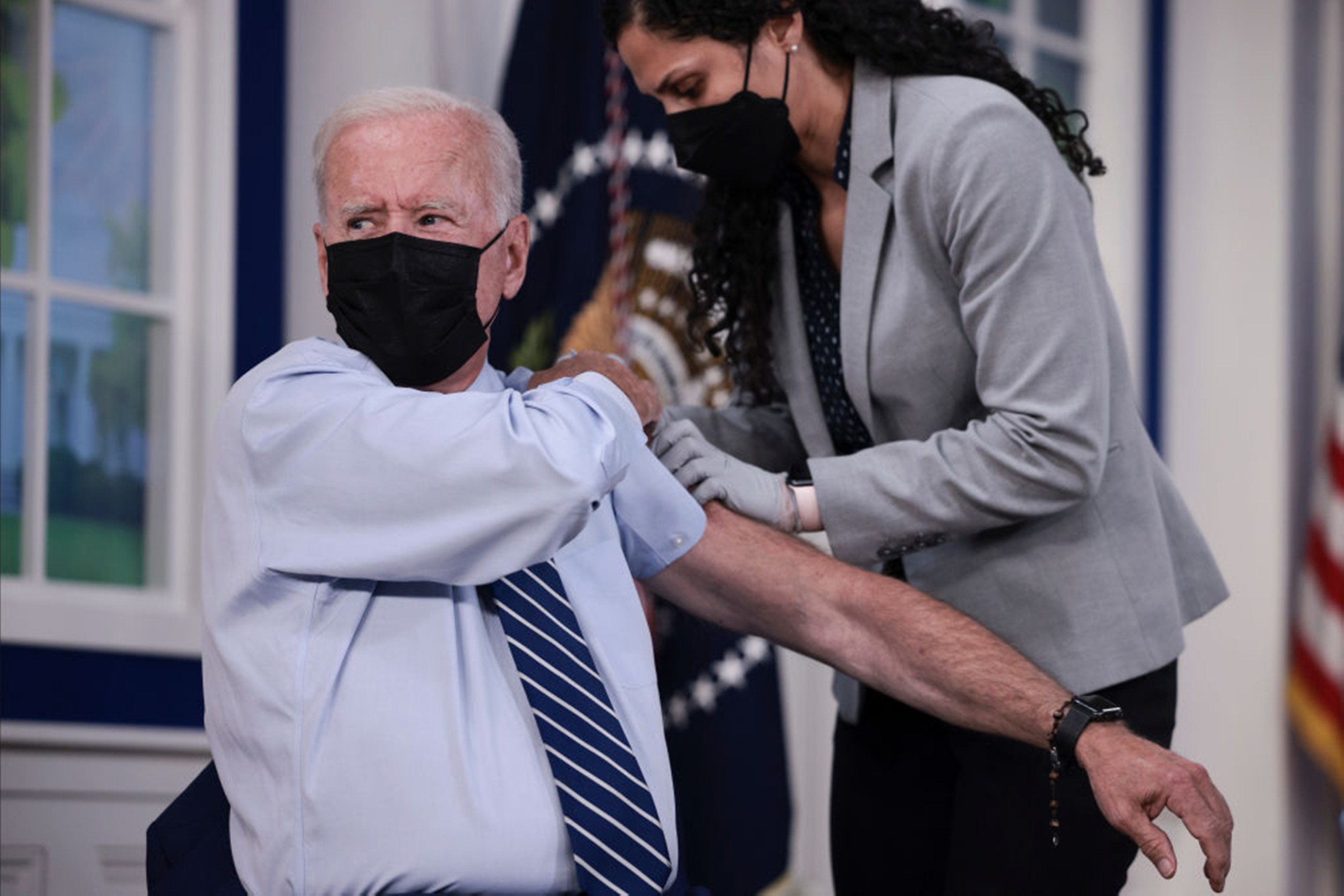 Trump’s team cited safety in limiting COVID shots