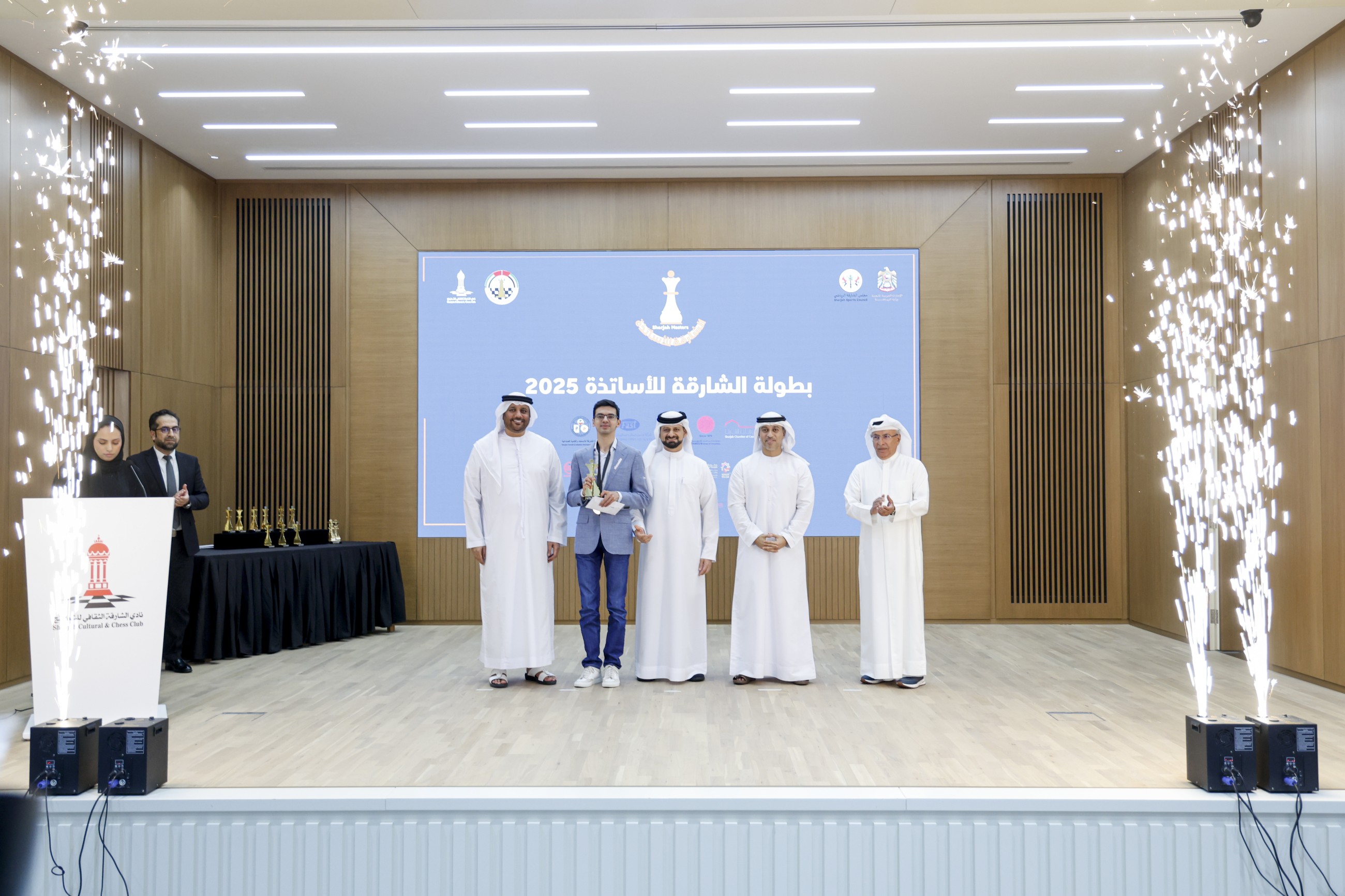 Giri wins Sharjah Masters Chess Championship