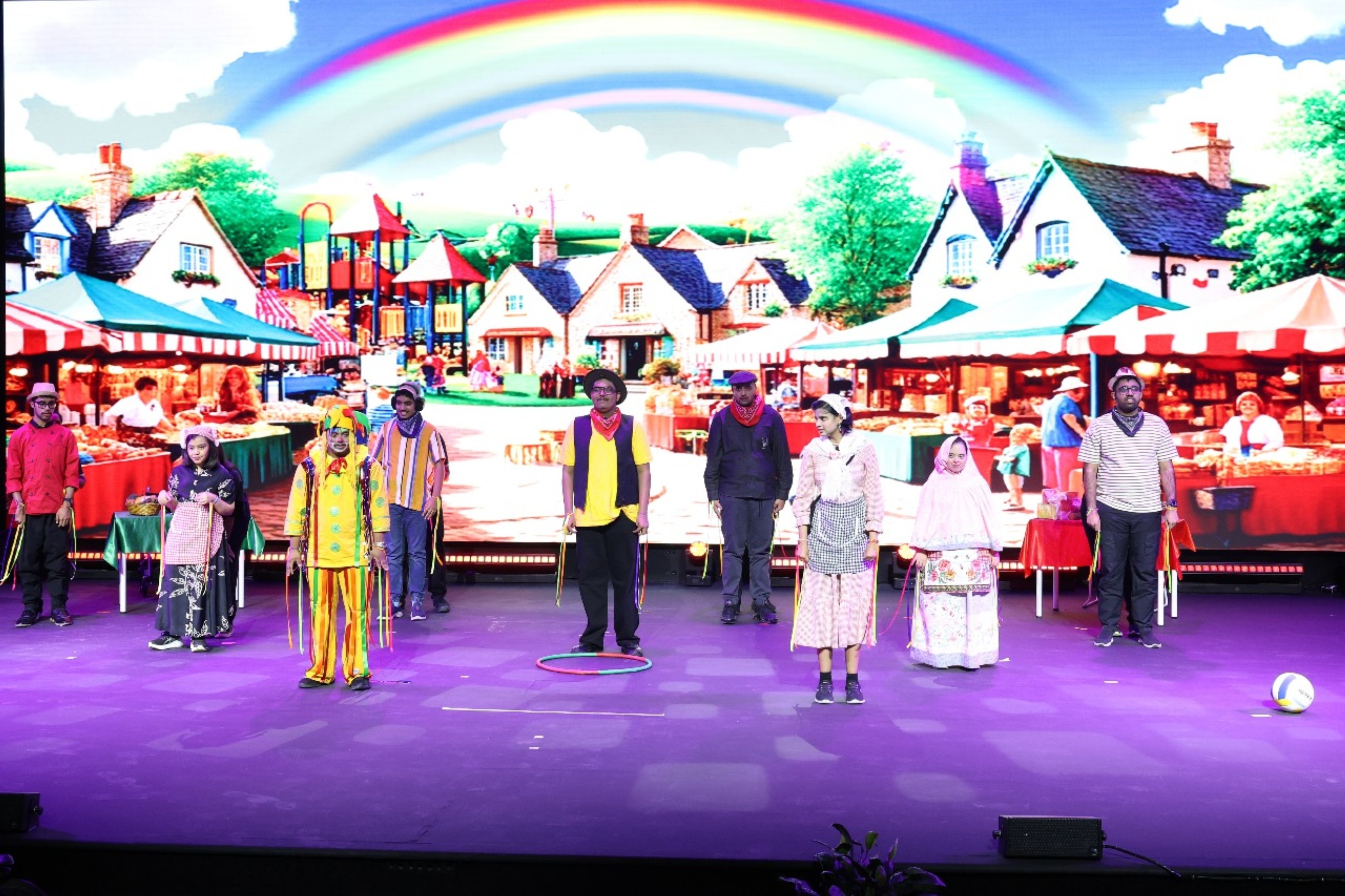 SNF staff, students celebrate ‘Rainbow of Joy’