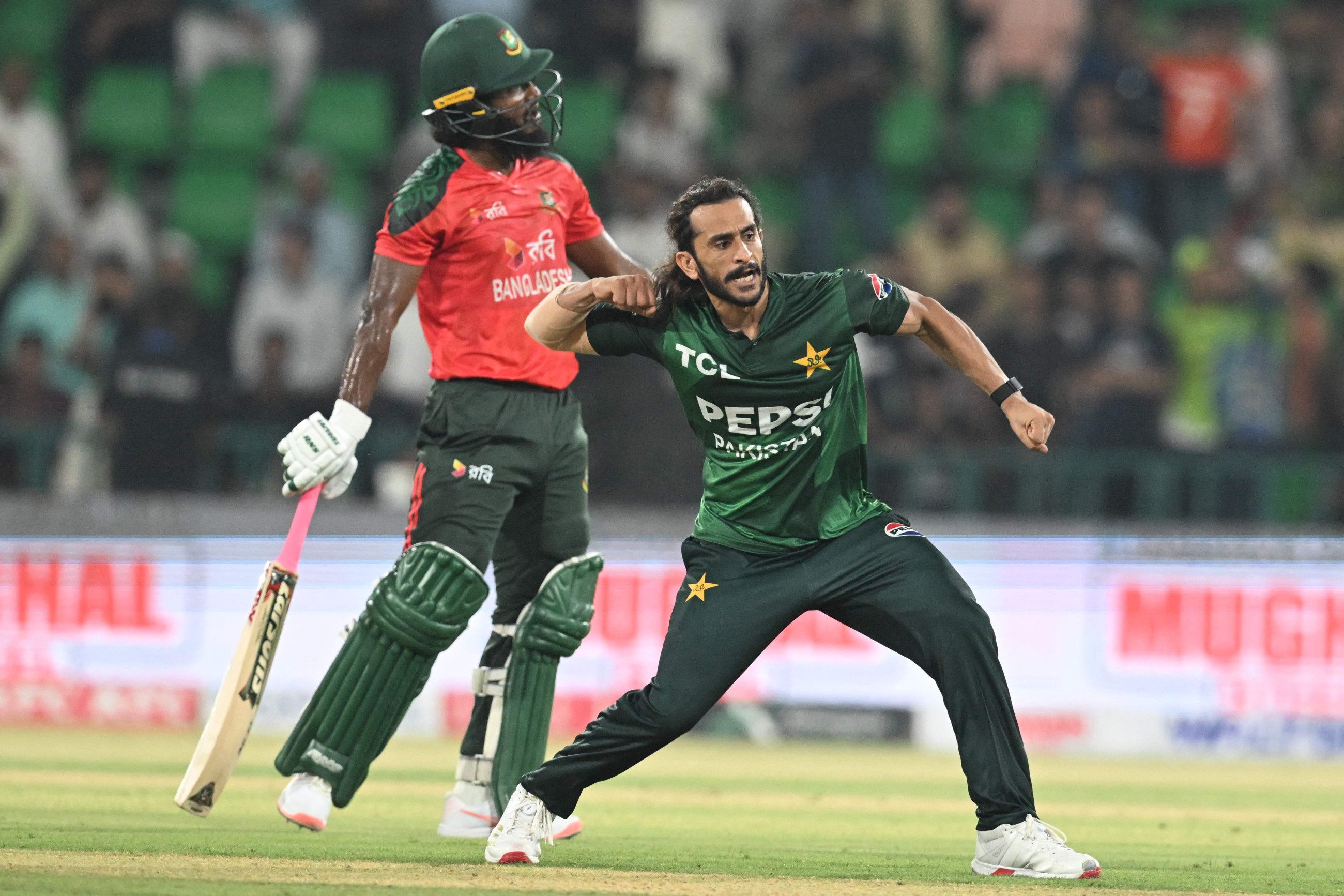Agha, Hasan star in Pakistan’s win over Bangladesh in first T20