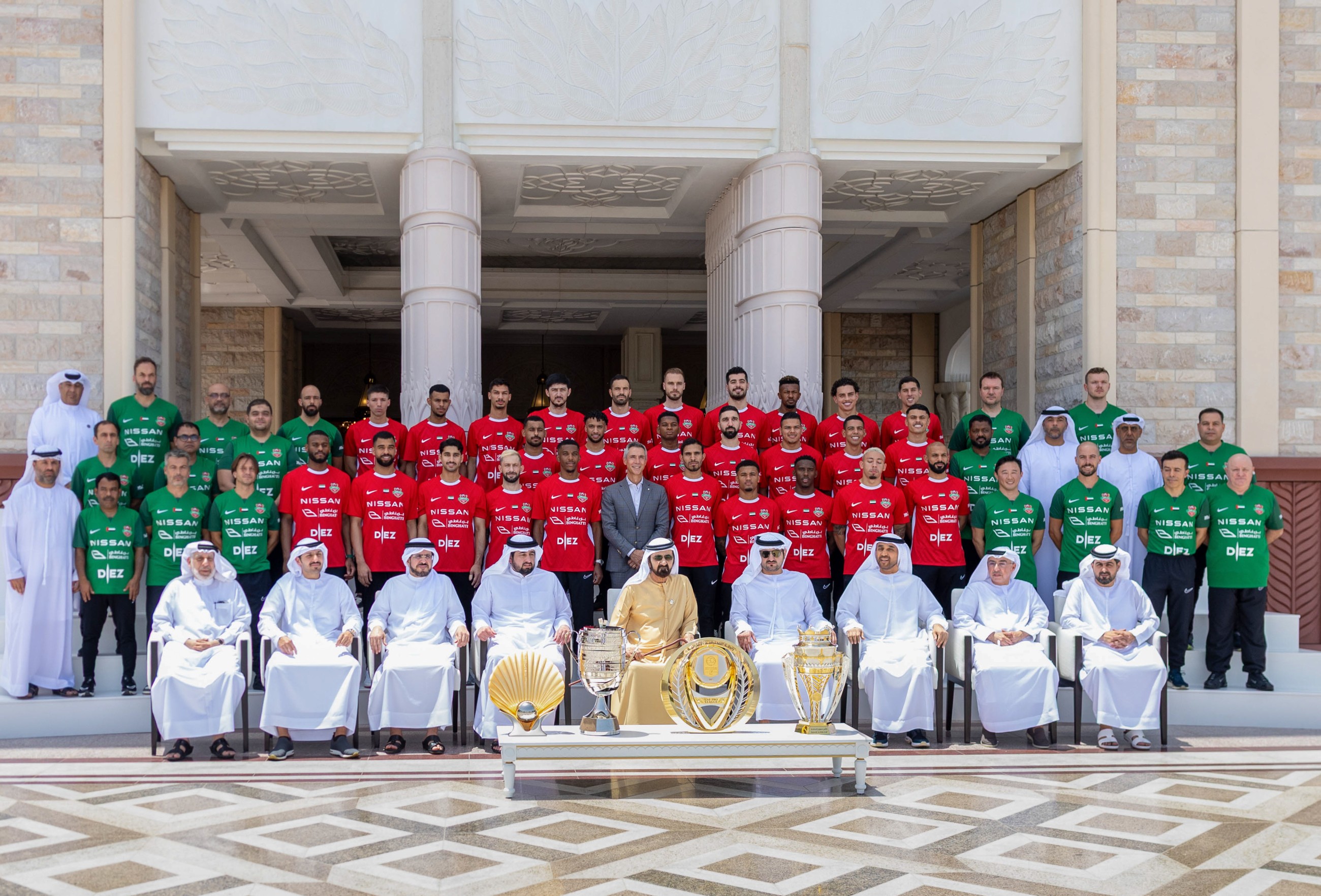 VIDEO: Sheikh Mohammed receives Shabab Al Ahli Football Club, says sports vital for UAE's development