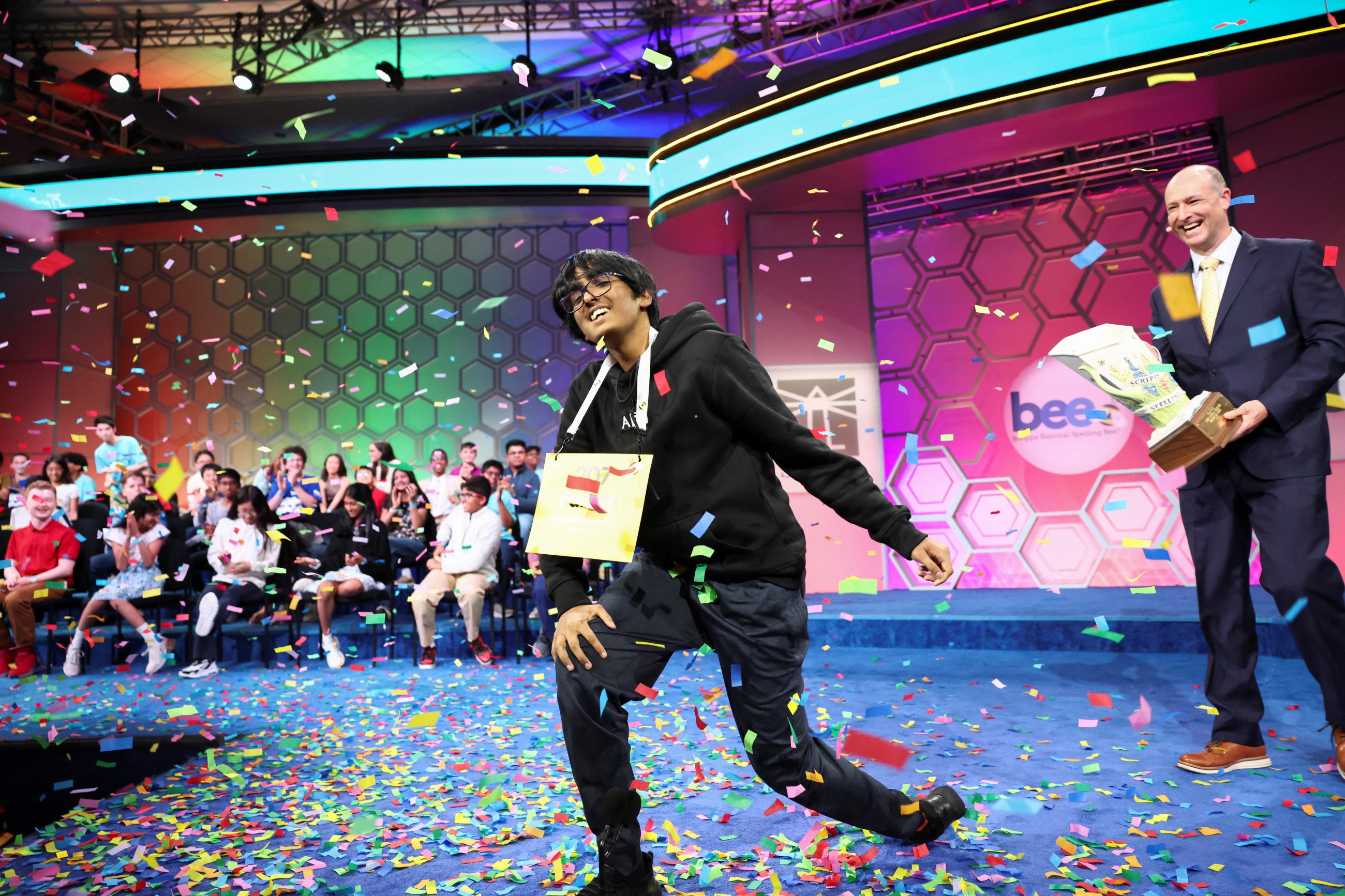 Indian-American teenager Faizan Zaki wins US National Spelling Bee contest