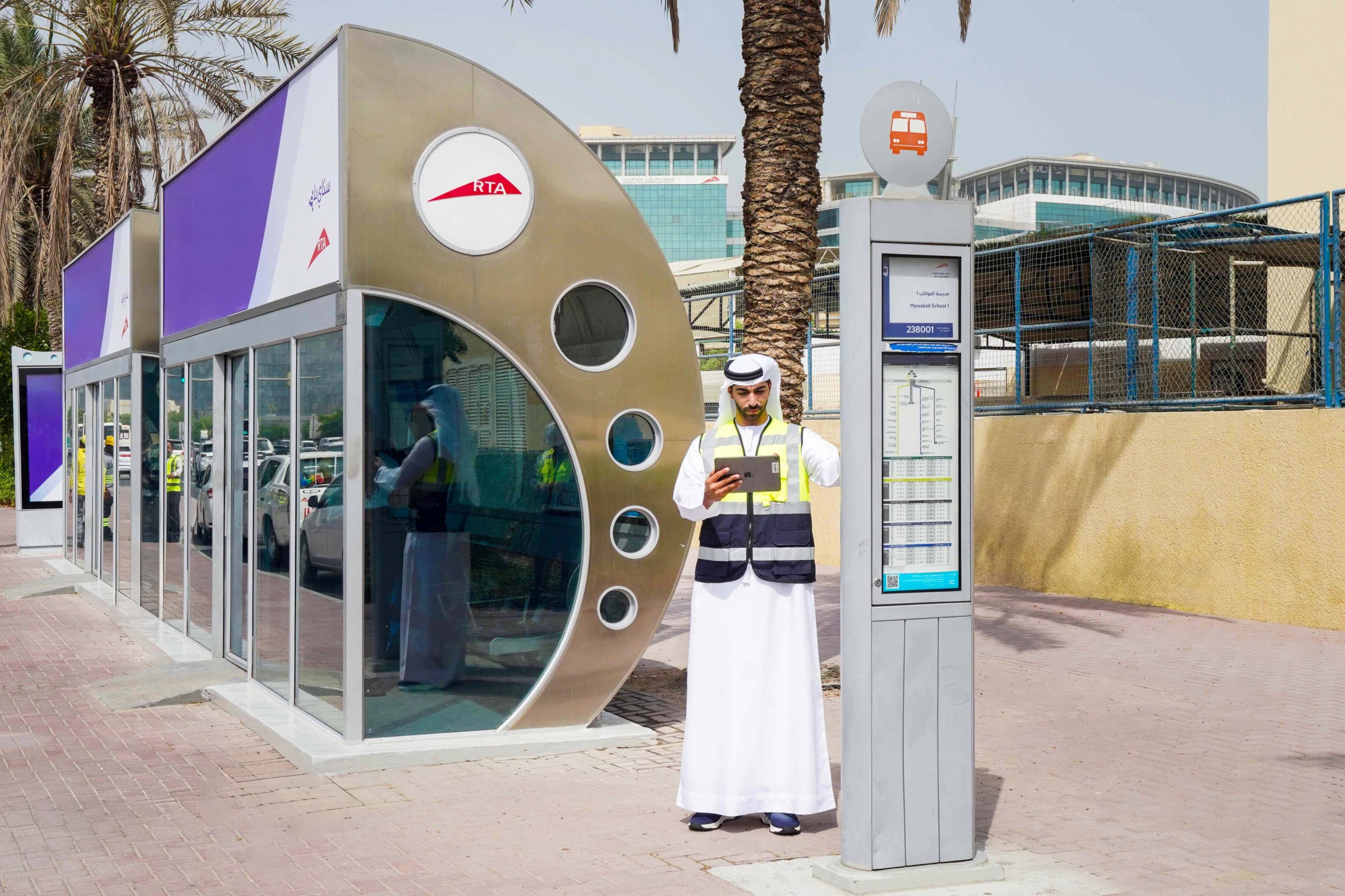 RTA announces full readiness of 893 air-conditioned bus shelters across 22 locations in Dubai for summer