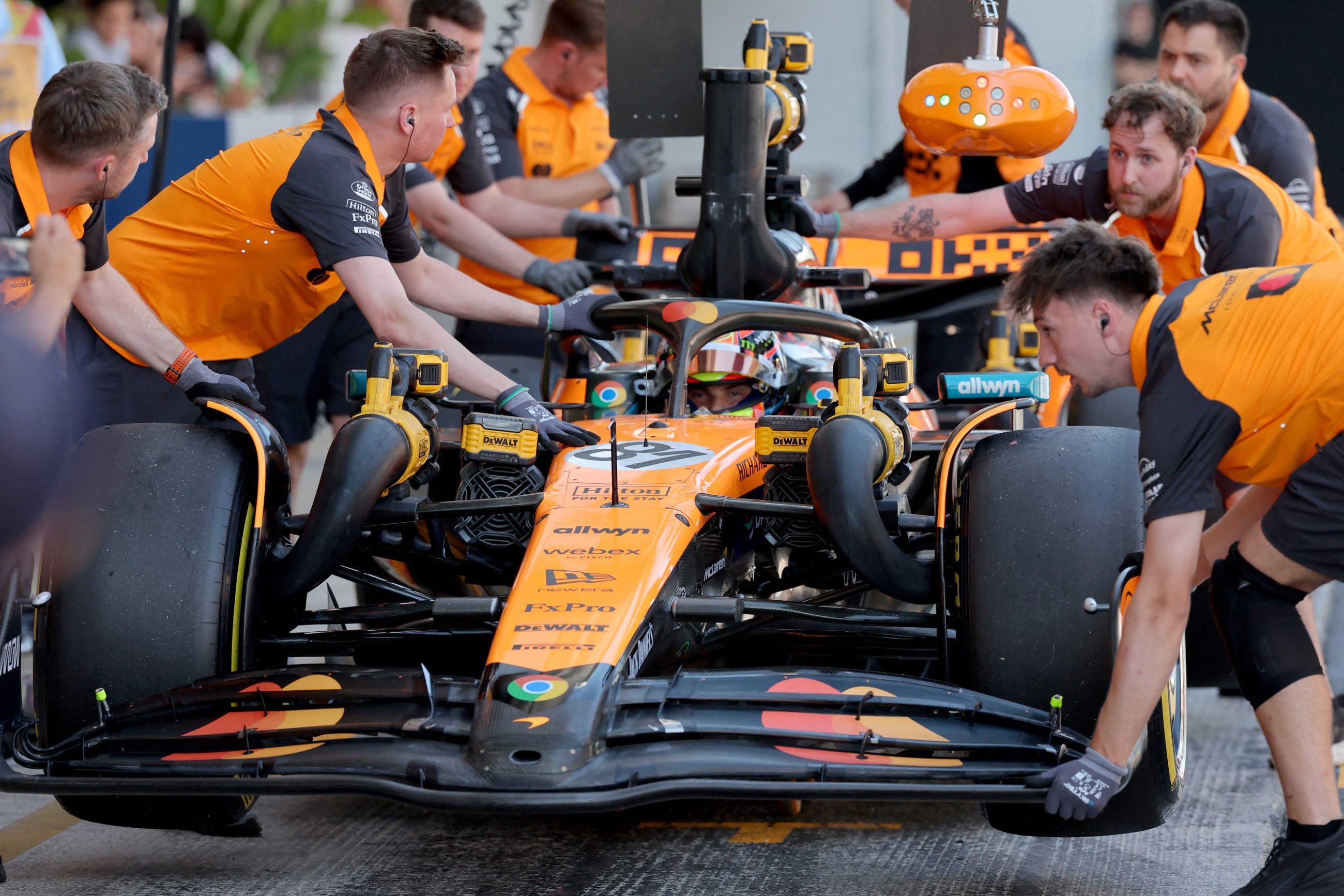 Piastri bounces back in second practice at Spanish GP