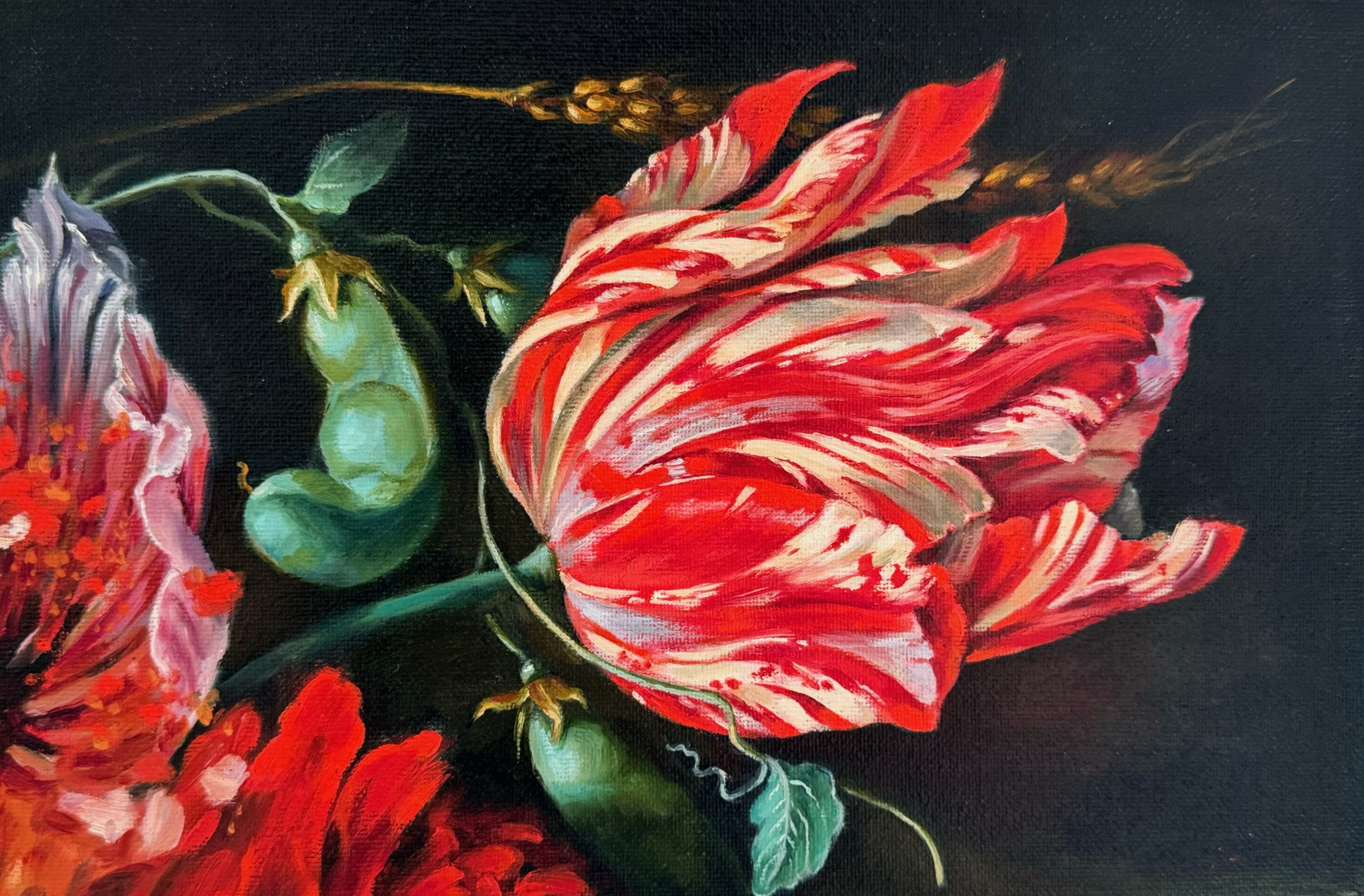 Art4You Gallery shows green light to red colour in illuminating show