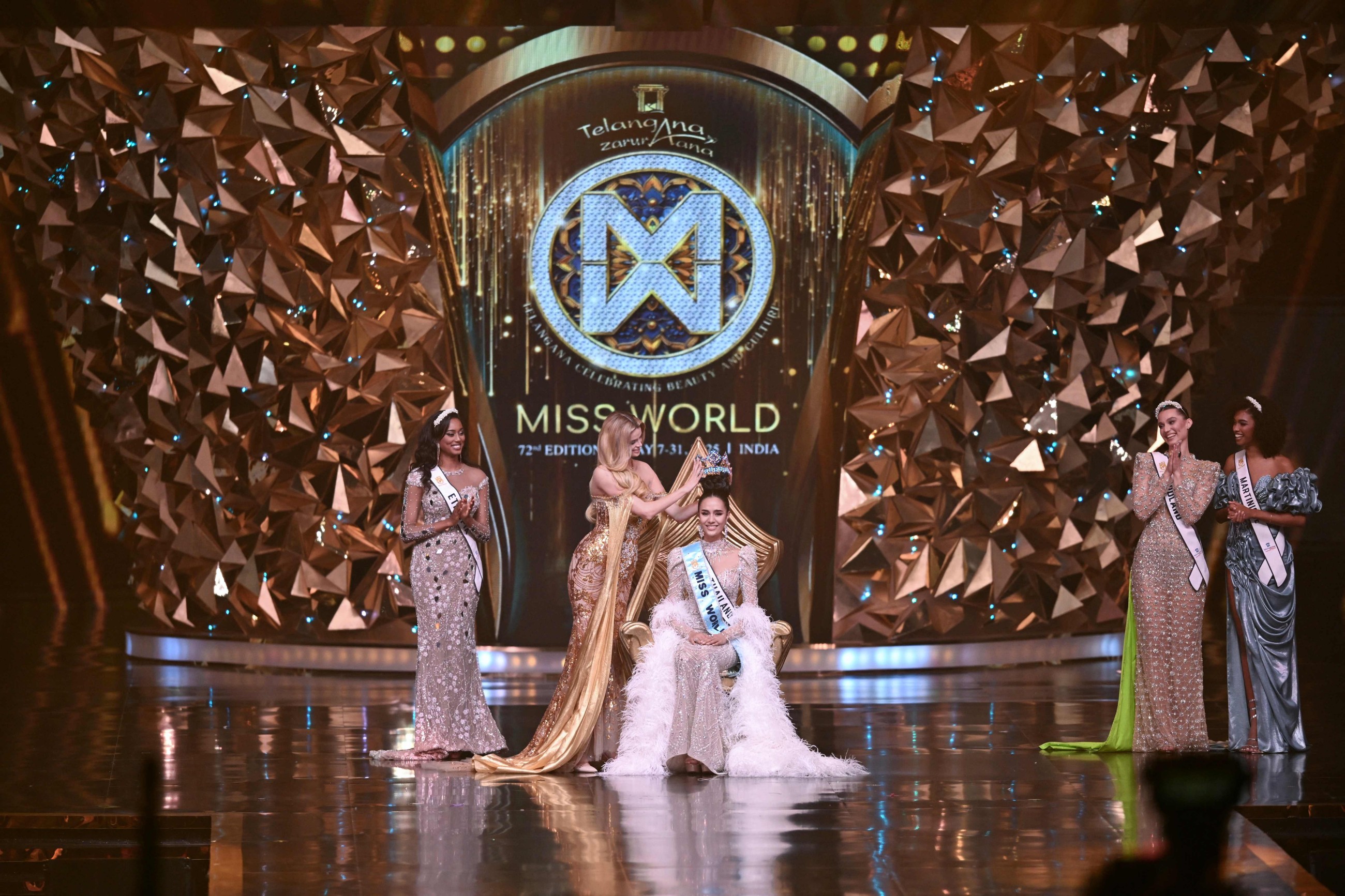 Opal Suchata Chuangsri from Thailand crowned Miss World 2025