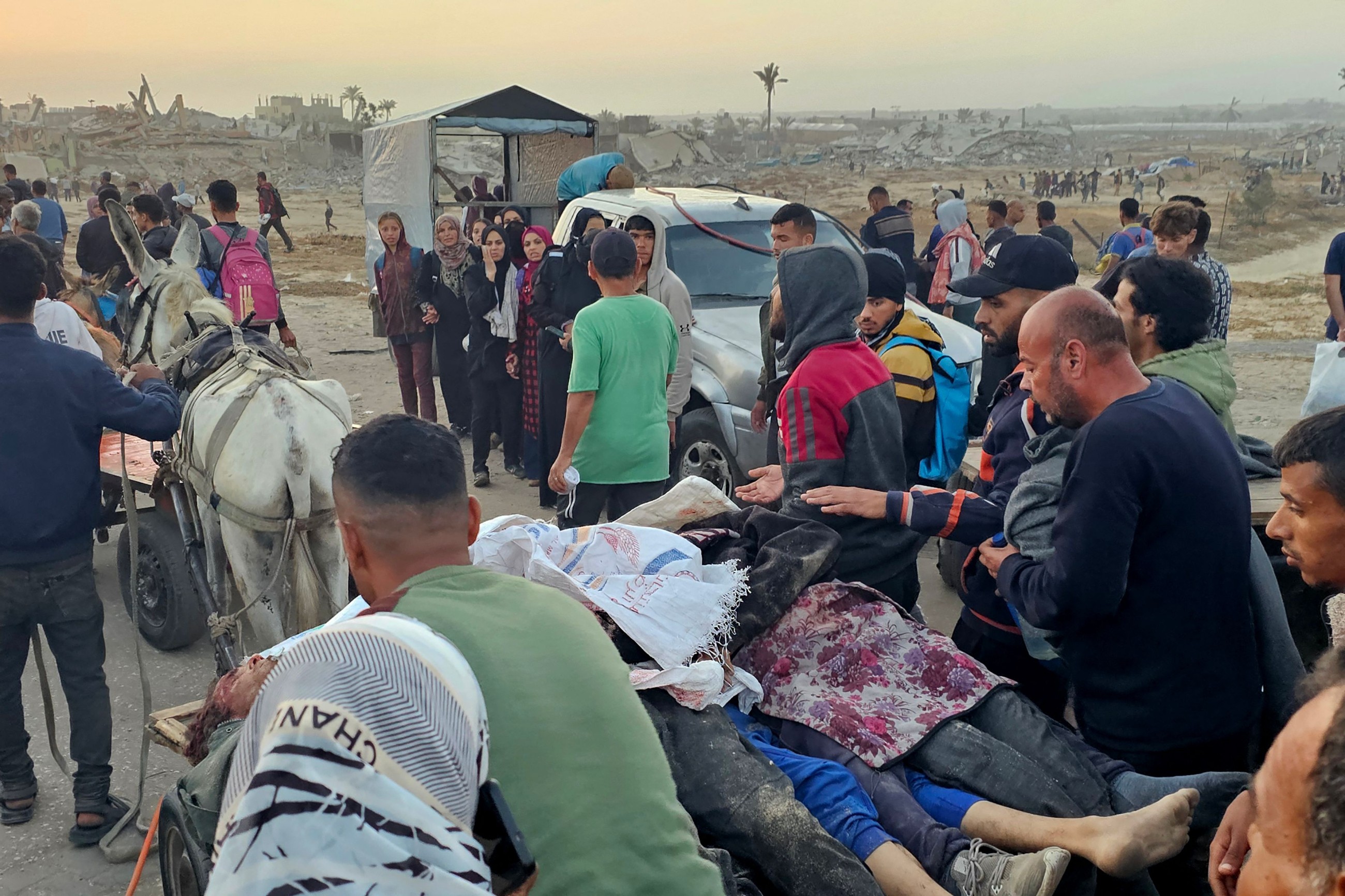 30 Palestinians killed while heading to Gaza aid hub