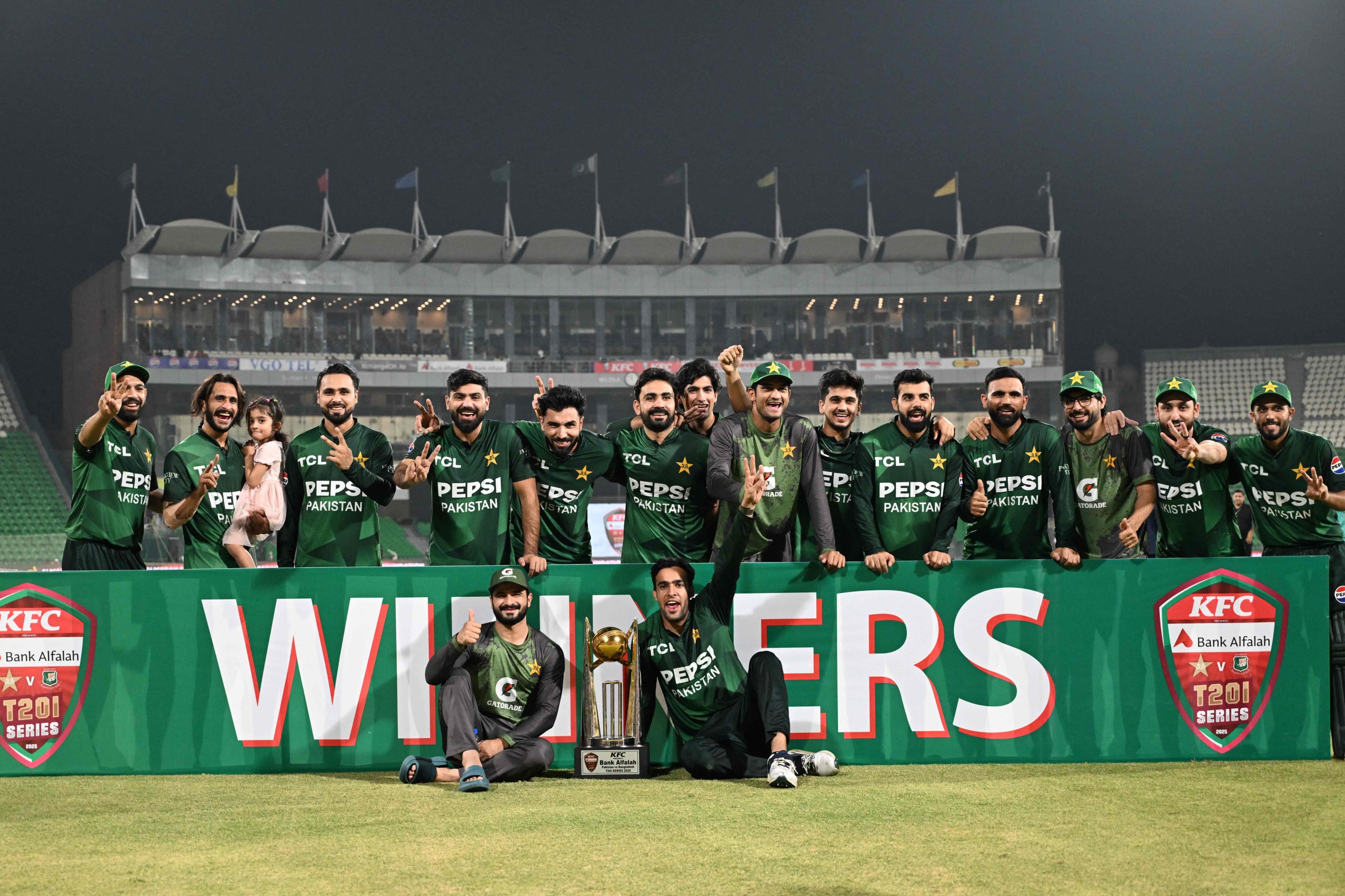 Haris hits maiden hundred as Pakistan whitewash Bangladesh