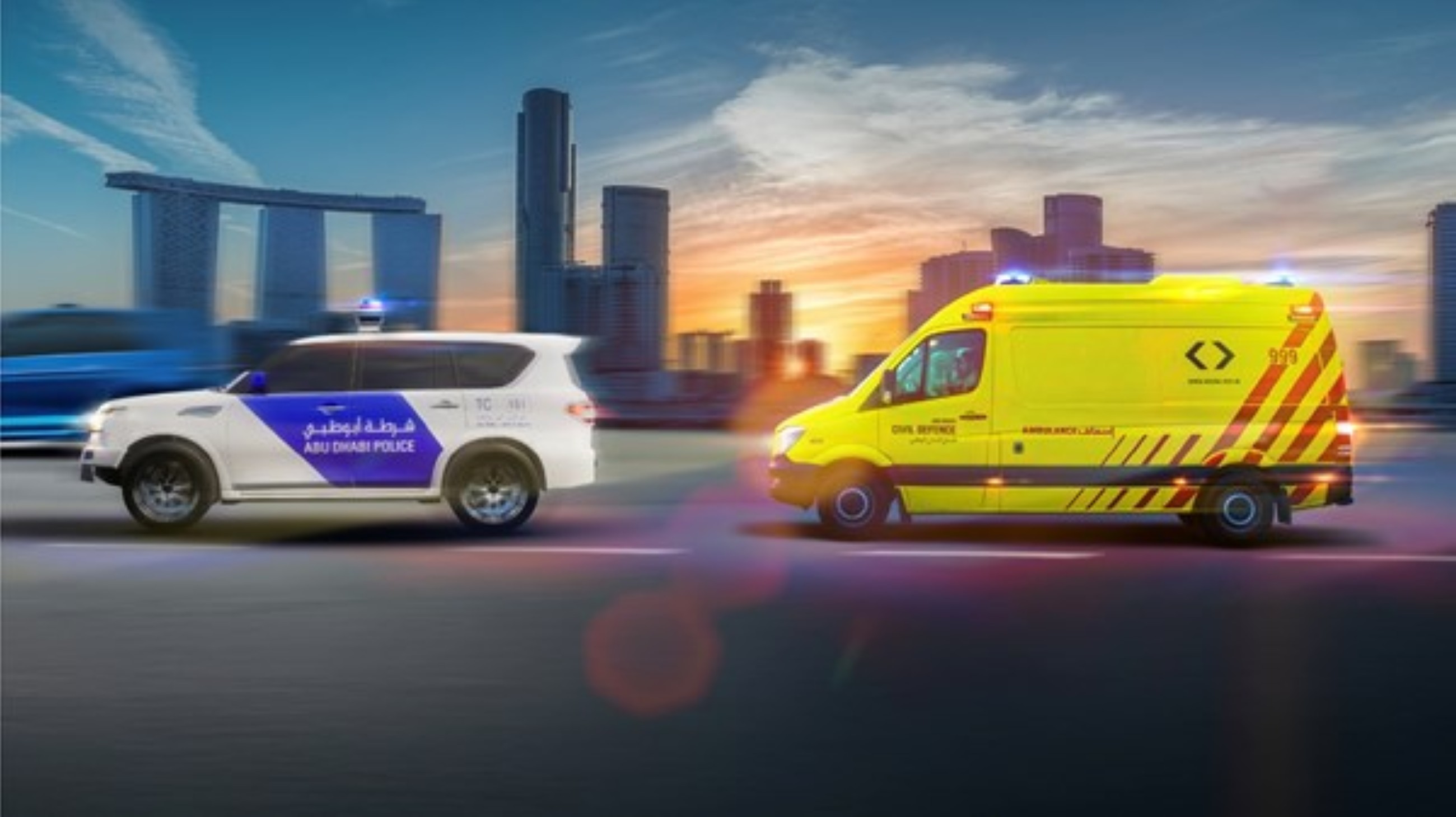 Failure to give way to emergency vehicles to lead to Dhs6,000 fine, 6 black points: Abu Dhabi Police