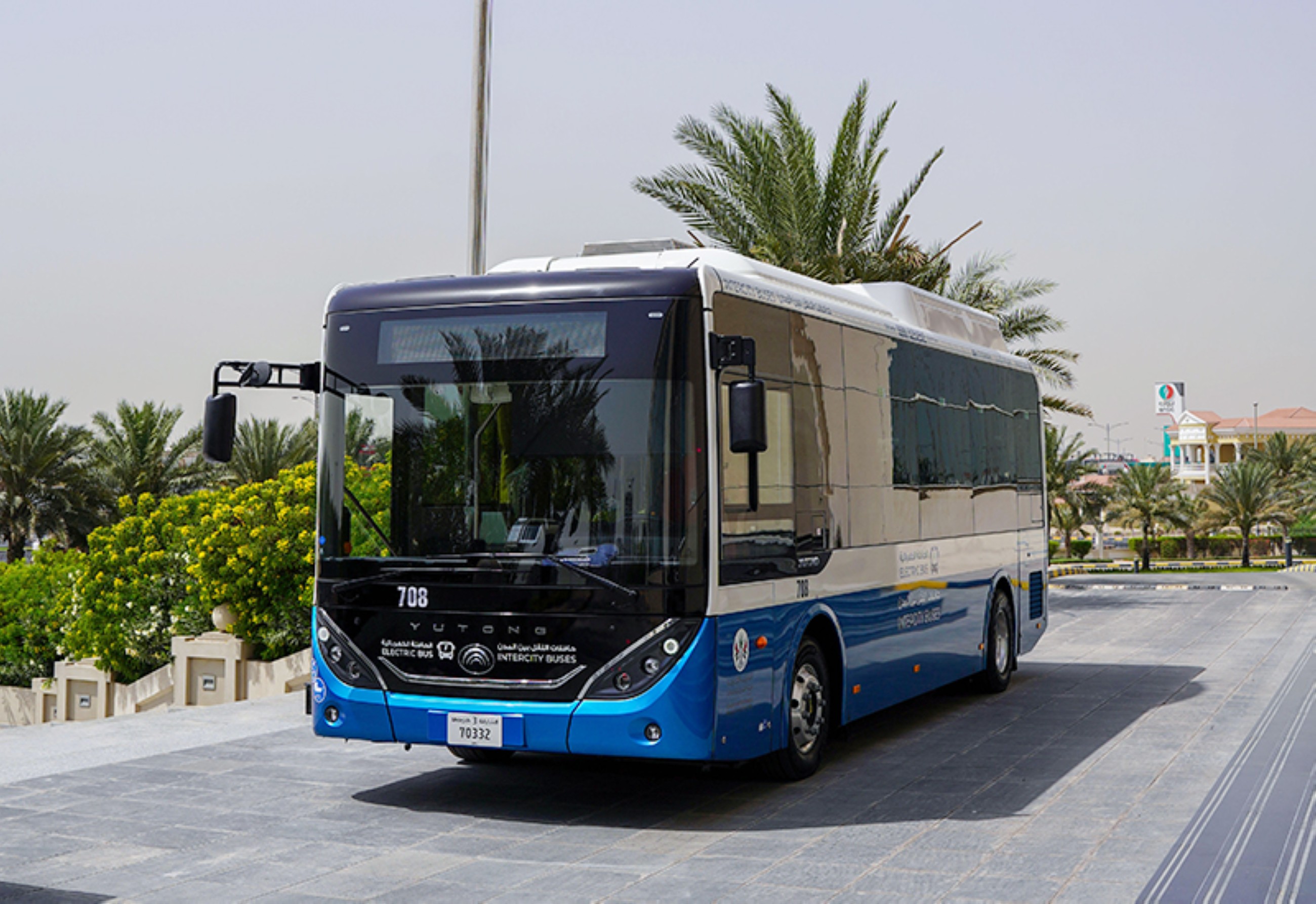 New electric bus joins Sharjah’s public transport fleet