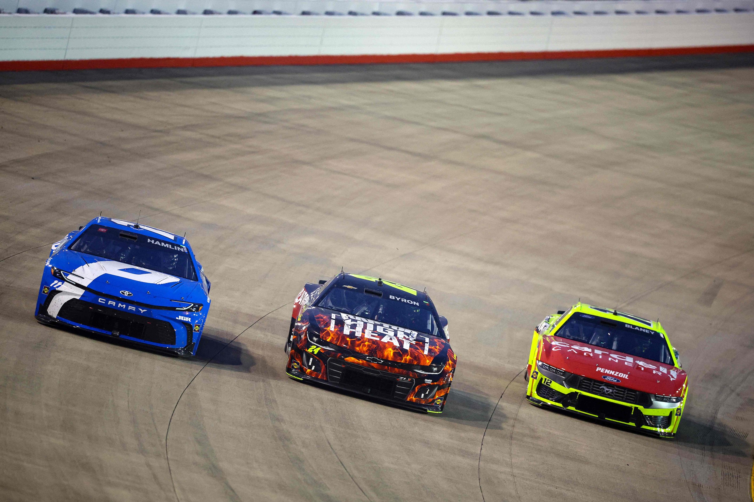 Ryan Blaney races to first NASCAR Cup Series victory of the year at Nashville