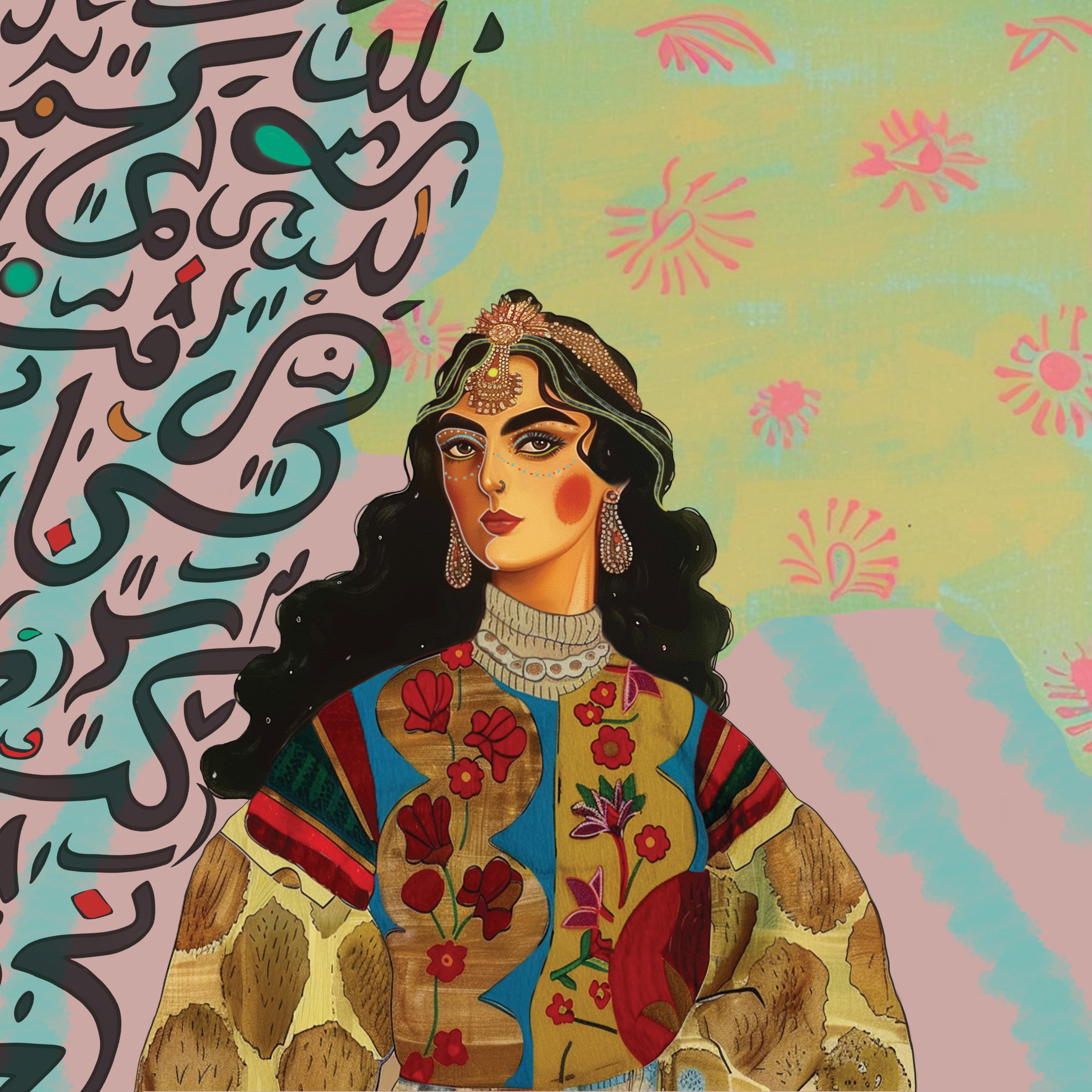 Traditional roots, technological shoots, social pursuits: Mozhgan Afrisham’s art