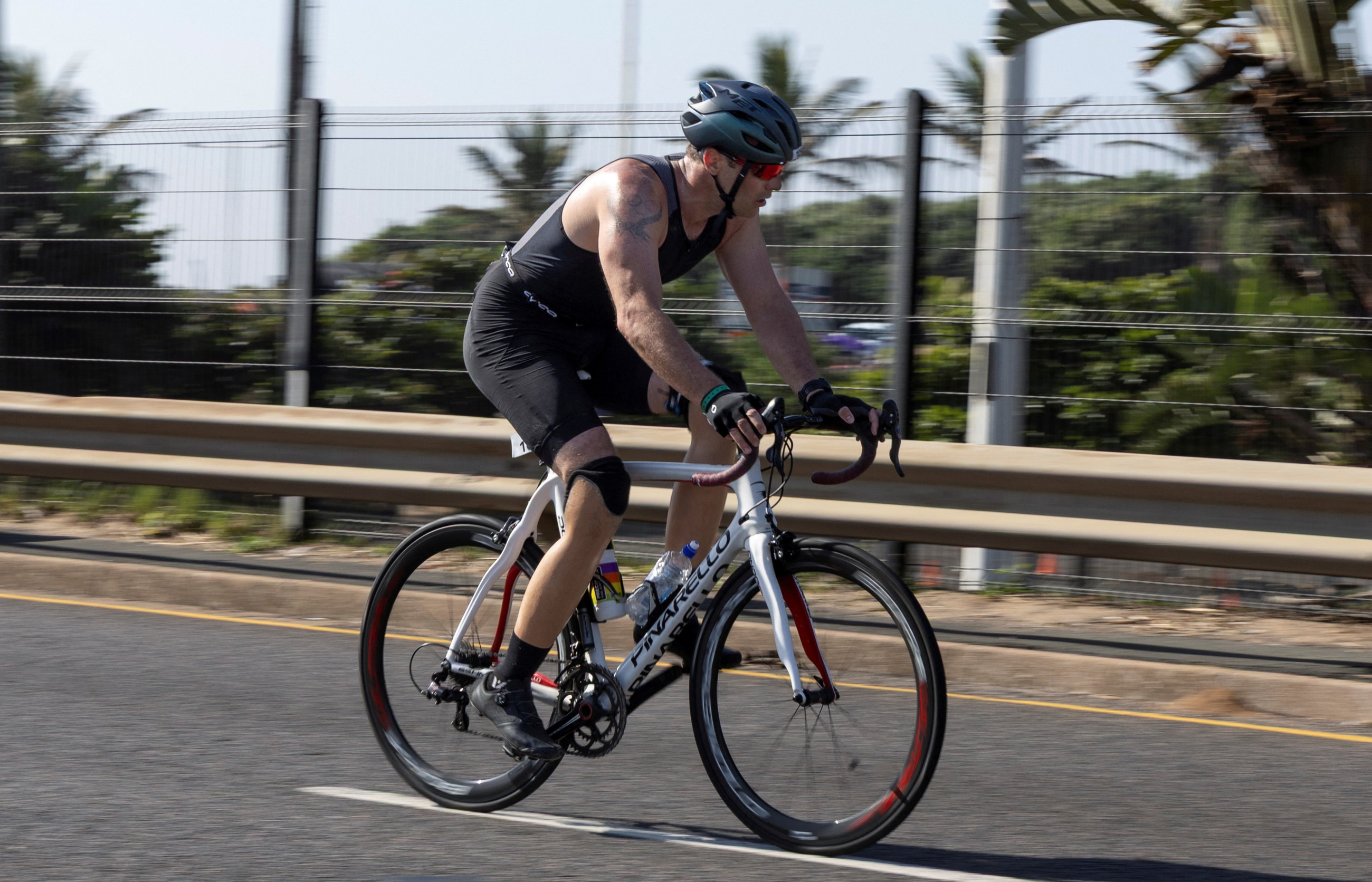 Oscar Pistorius competes in triathlon 12 years after murdering girlfriend