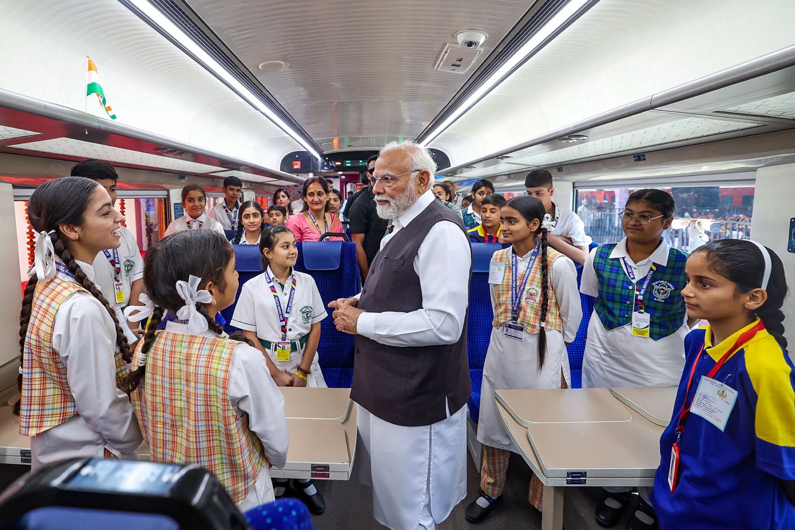 Modi opens ambitious rail project connecting Kashmir to rest of India