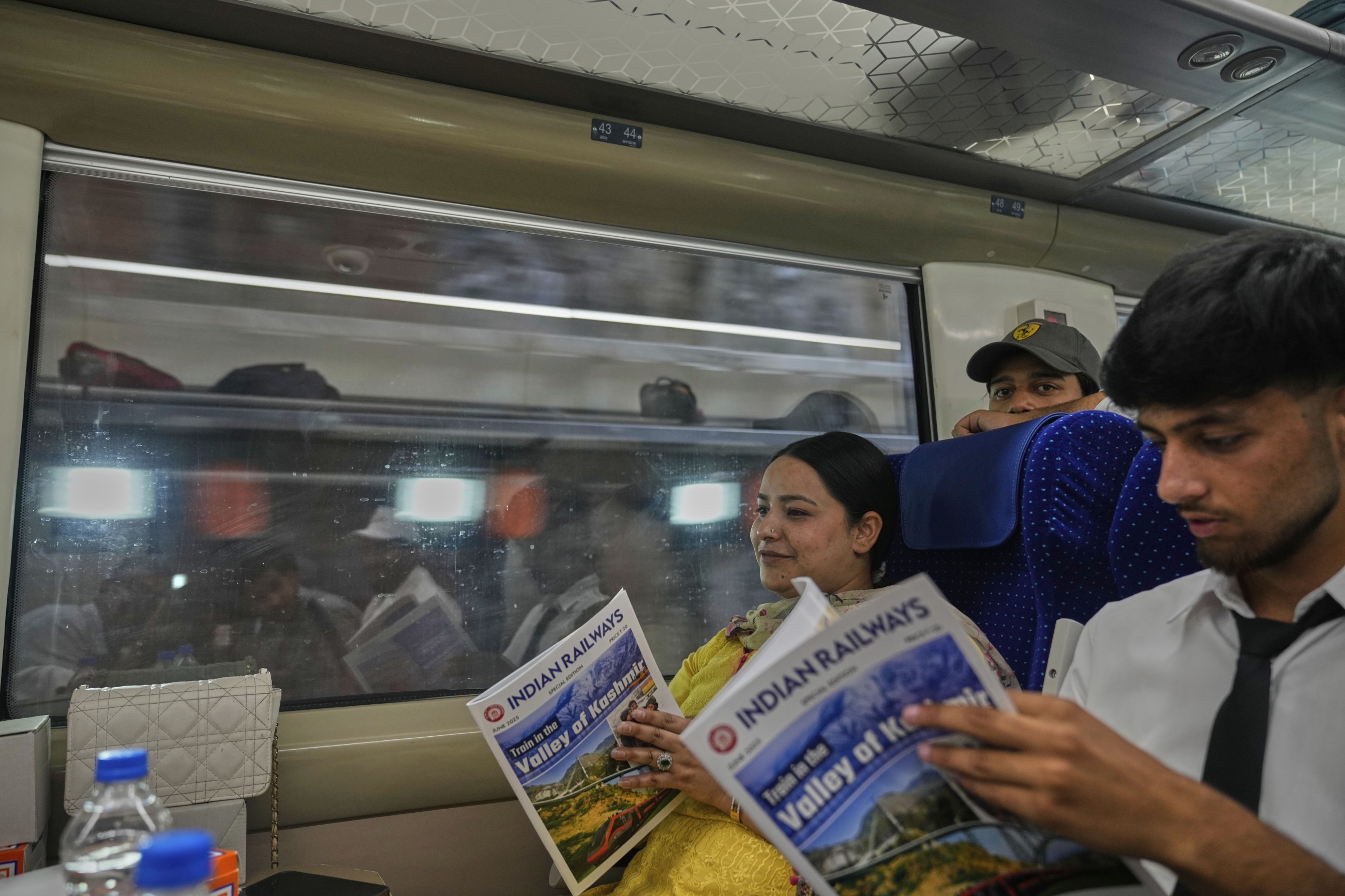 Modi opens ambitious rail project connecting Kashmir to rest of India