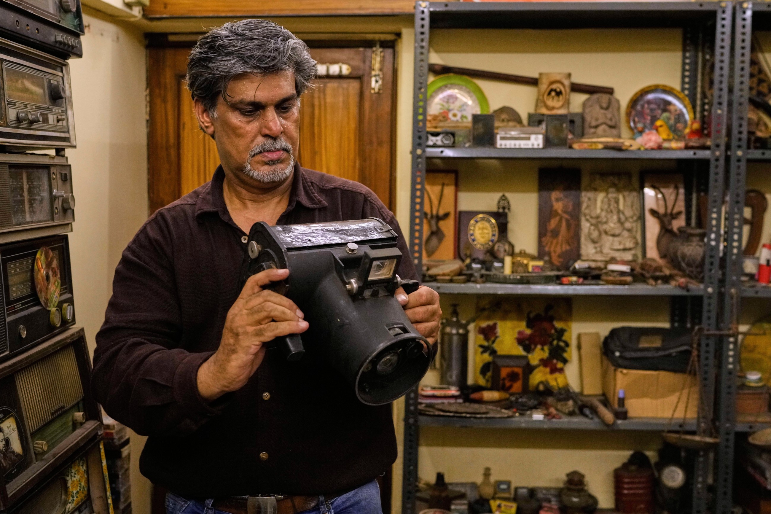 Anything you touch will be a piece of history at this collector’s home